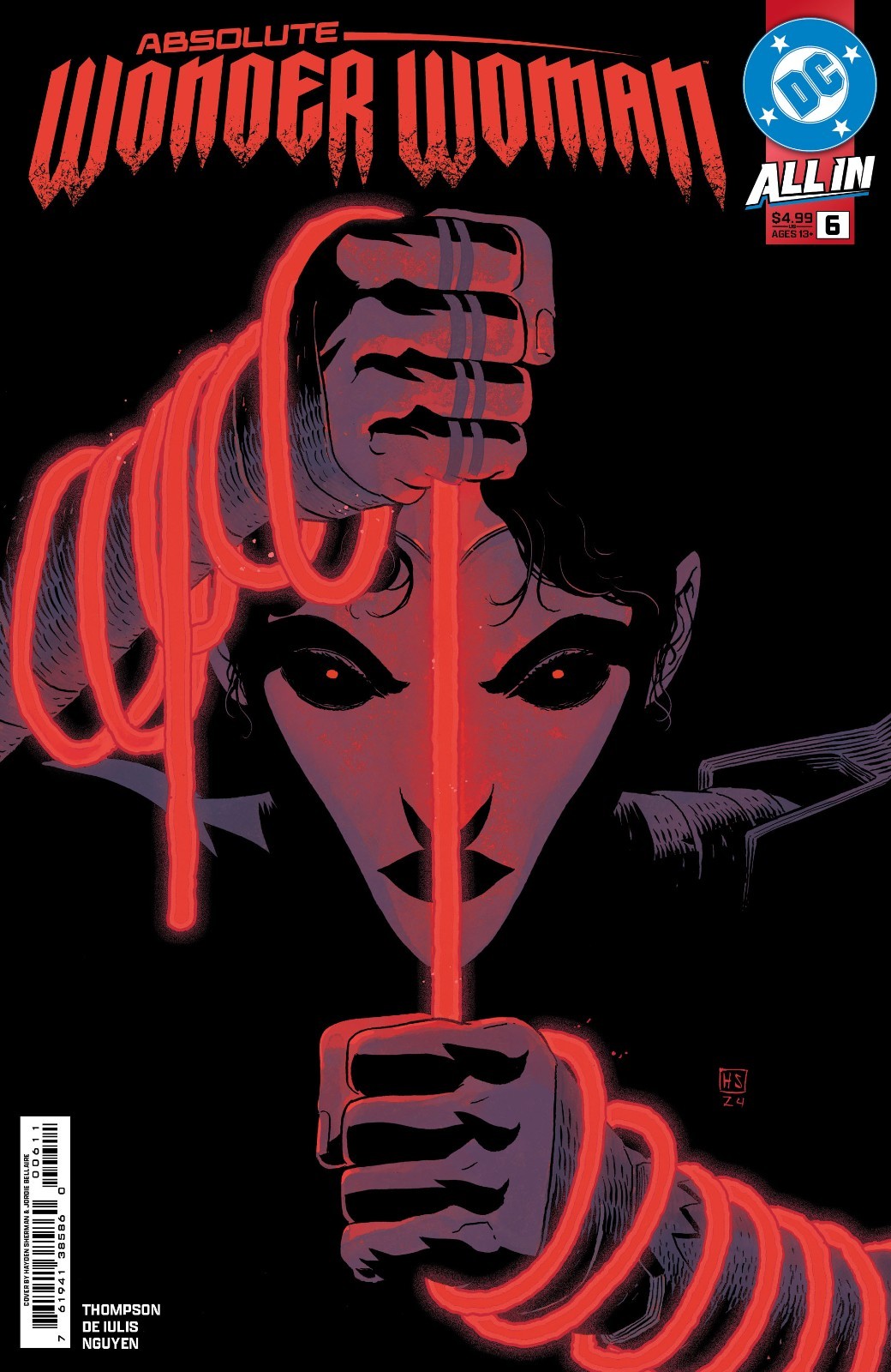 Absolute Wonder Woman #6 Cover A Hayden Sherman First Printing