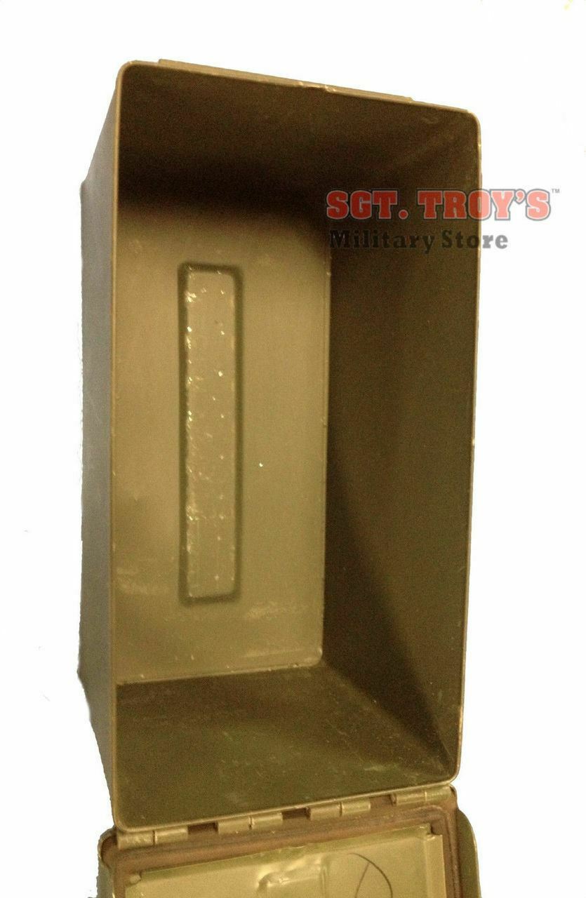 Original .50 CALIBER 5.56mm Military AMMO CAN M2A1 50CAL METAL AMMO CAN BOX VGC