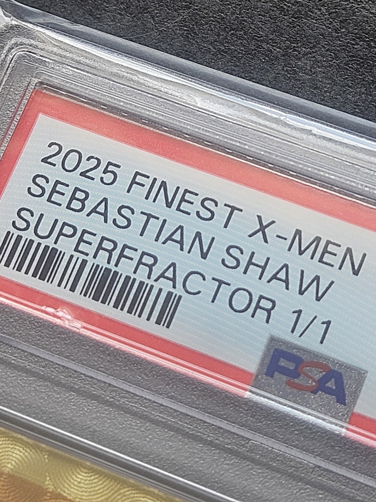 2025 Finest X-Men ’97 Sebastian Shaw Superfractor 1/1 PSA 9 – True One of One