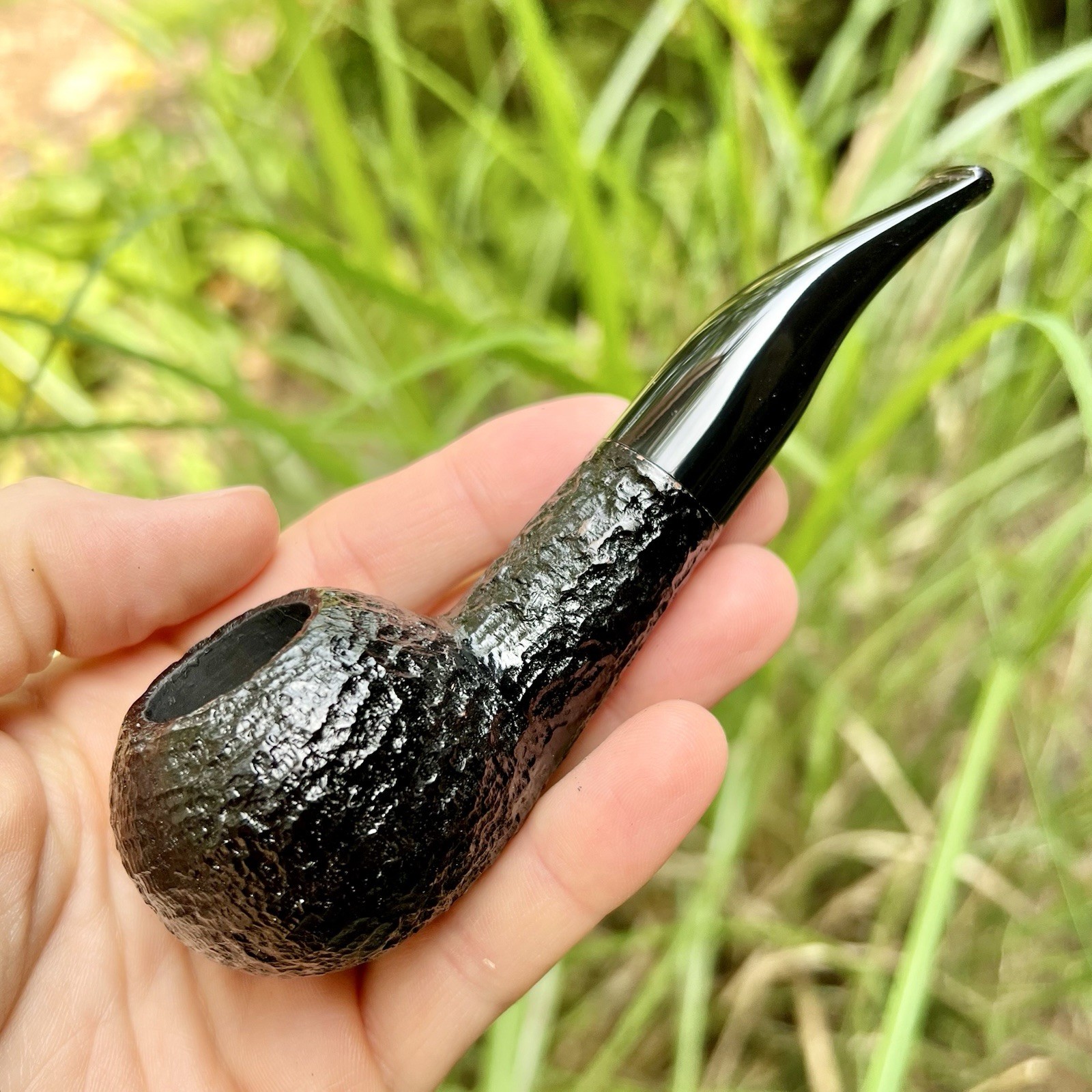 Rossi Mezzanotte Bent Author (8321) 6mm Filter Pipe by Savinelli – New