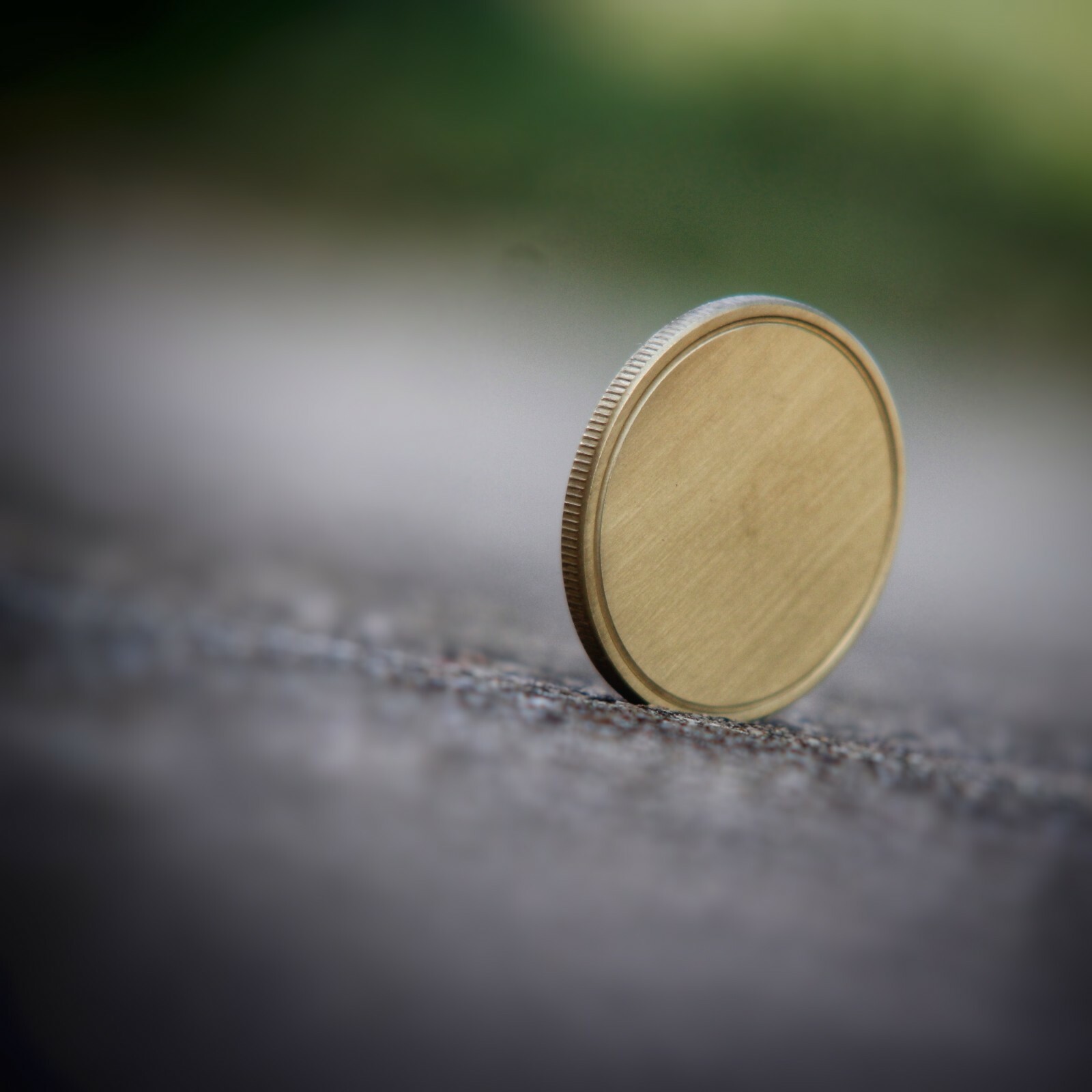 Blank Brass Challenge Coin 40mm – Laser Engravable