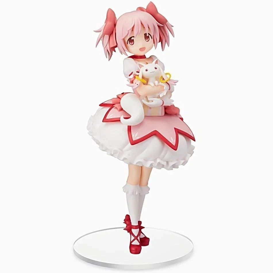 Madoka Magica 18cm Anime PVC Figure Model Doll Action Figurine Desk Toy Kid Gift