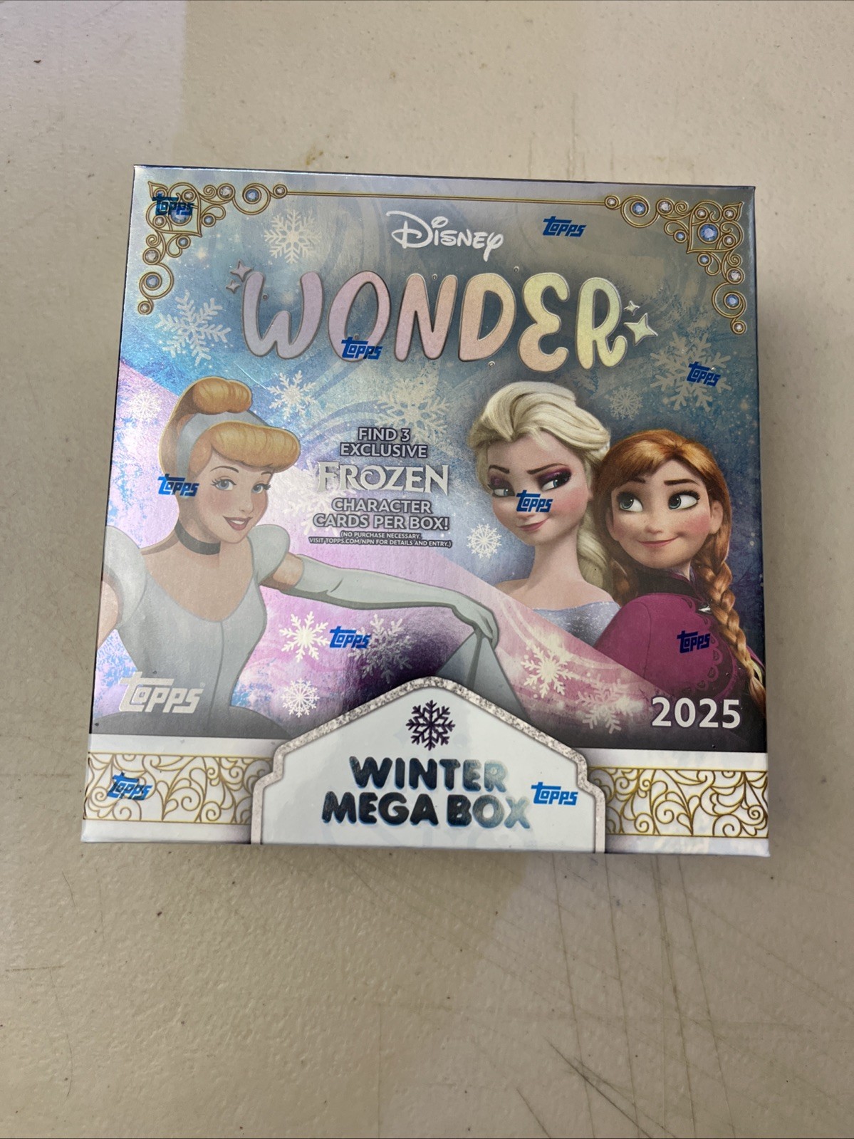 2025 TOPPS DISNEY WONDER MEGA BOX FACTORY SEALED