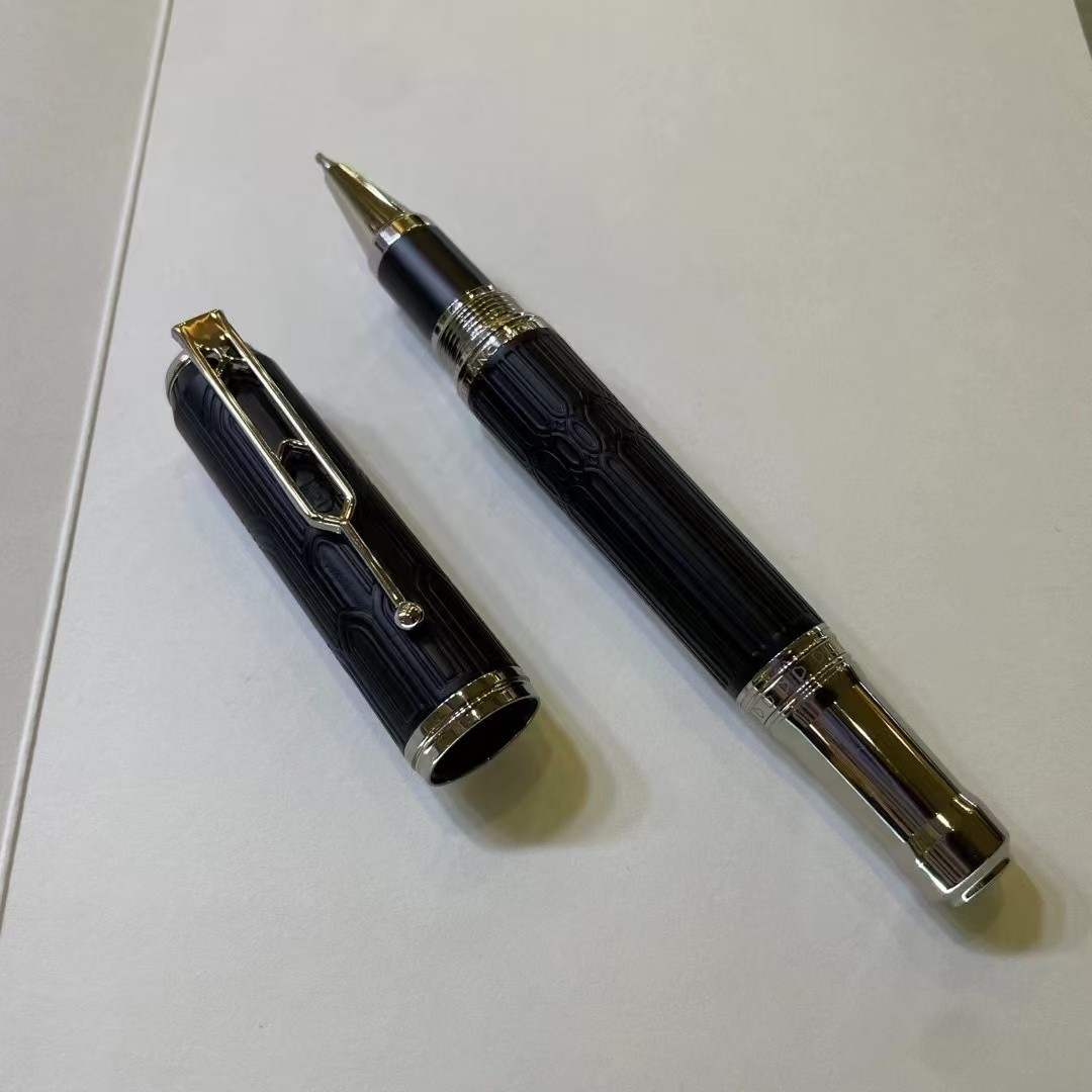 Montblanc Writer Edition Victor Hugo Rollerball Pen Limited Edition Black/Silver