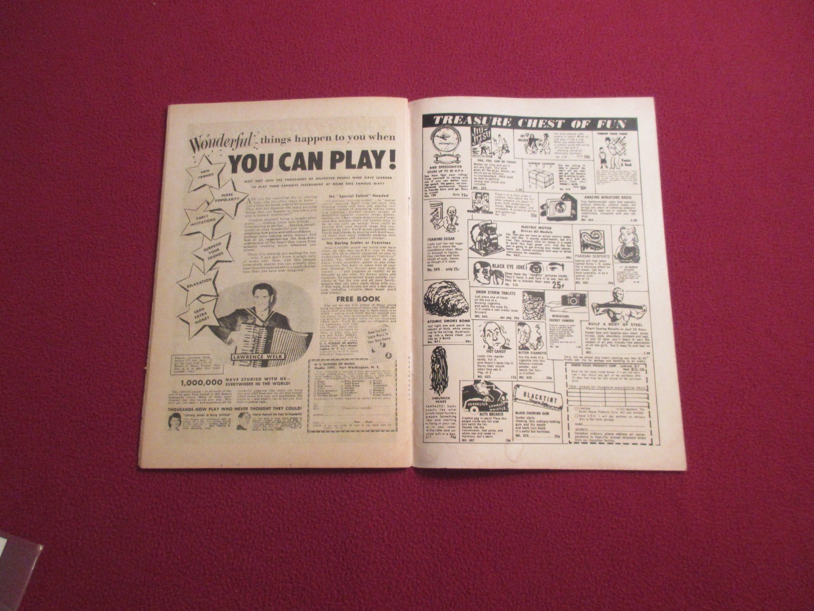 Rare 1960 2ed Issue Unknown Worlds American Comics Group Original & Complete