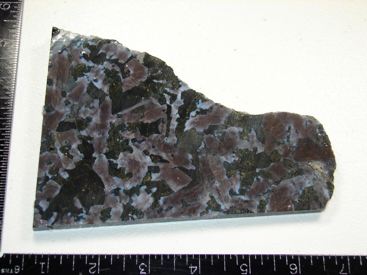 Excellent Gabbro (Mystic Merlinite) Slab – 255g – Rare Old Stock / Old Coll.