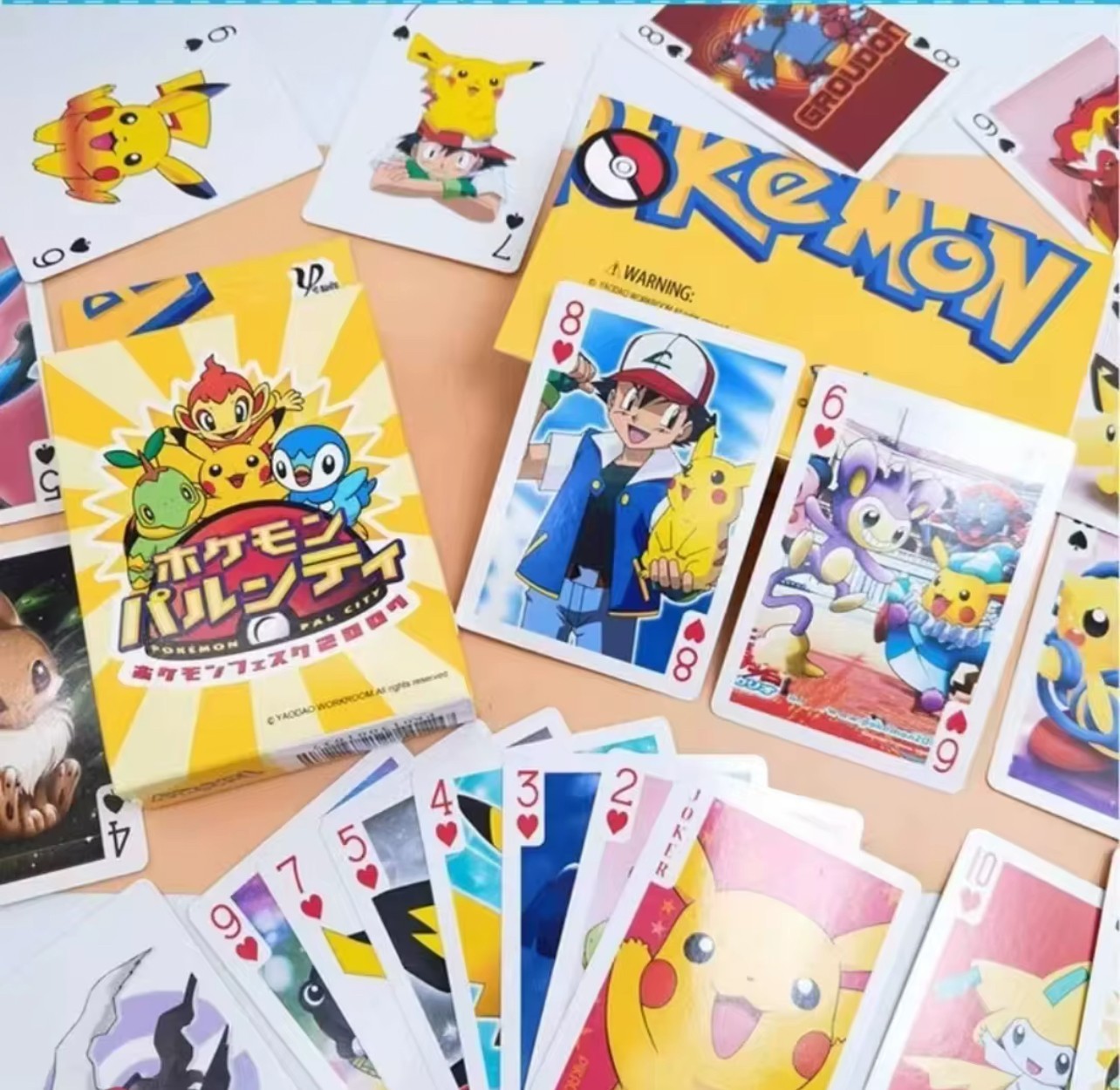 54 Card Deck Playing Cards Pokemon – US Seller Fast Shipping