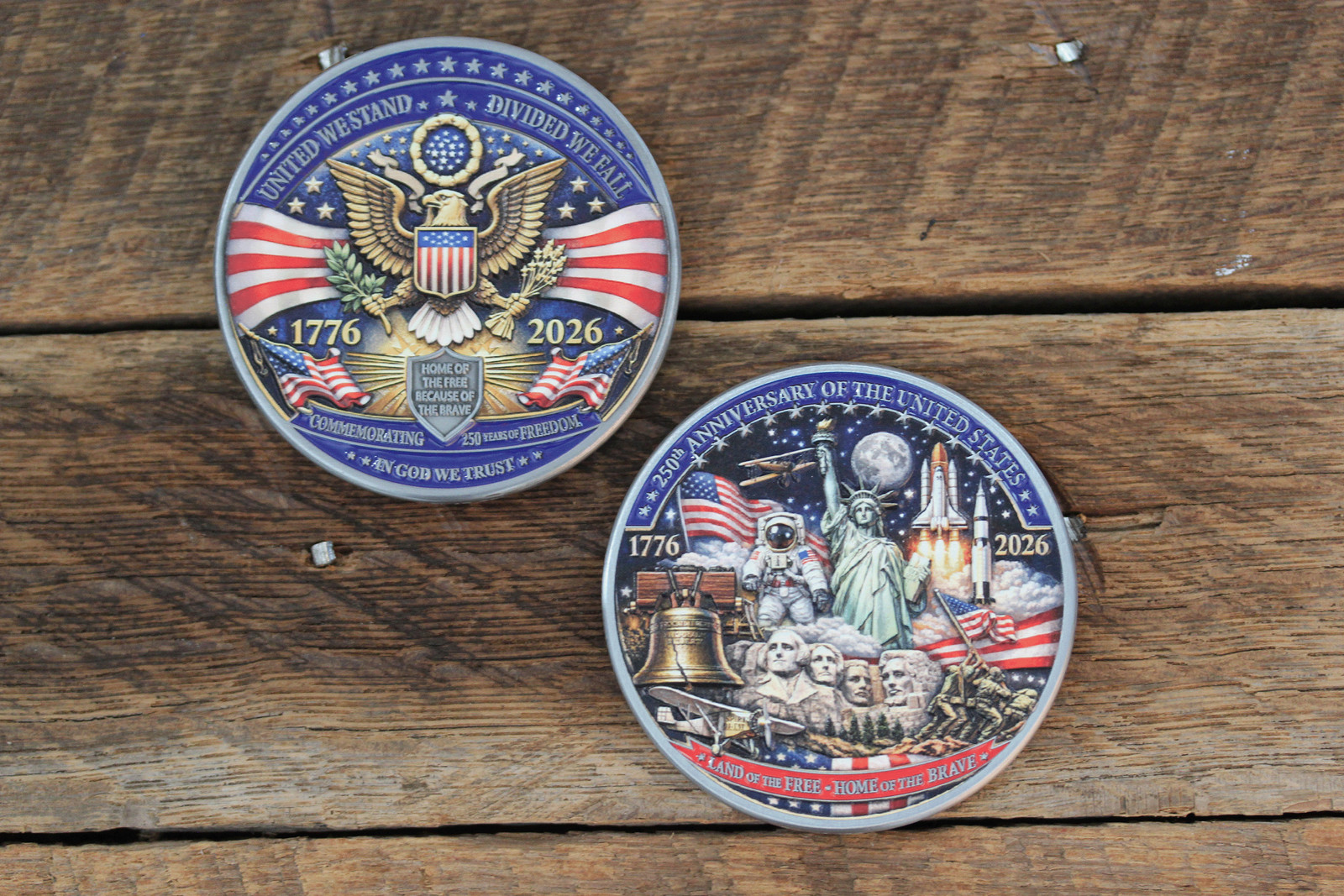 Limited Edition 250th Anniversary of the United States Coin