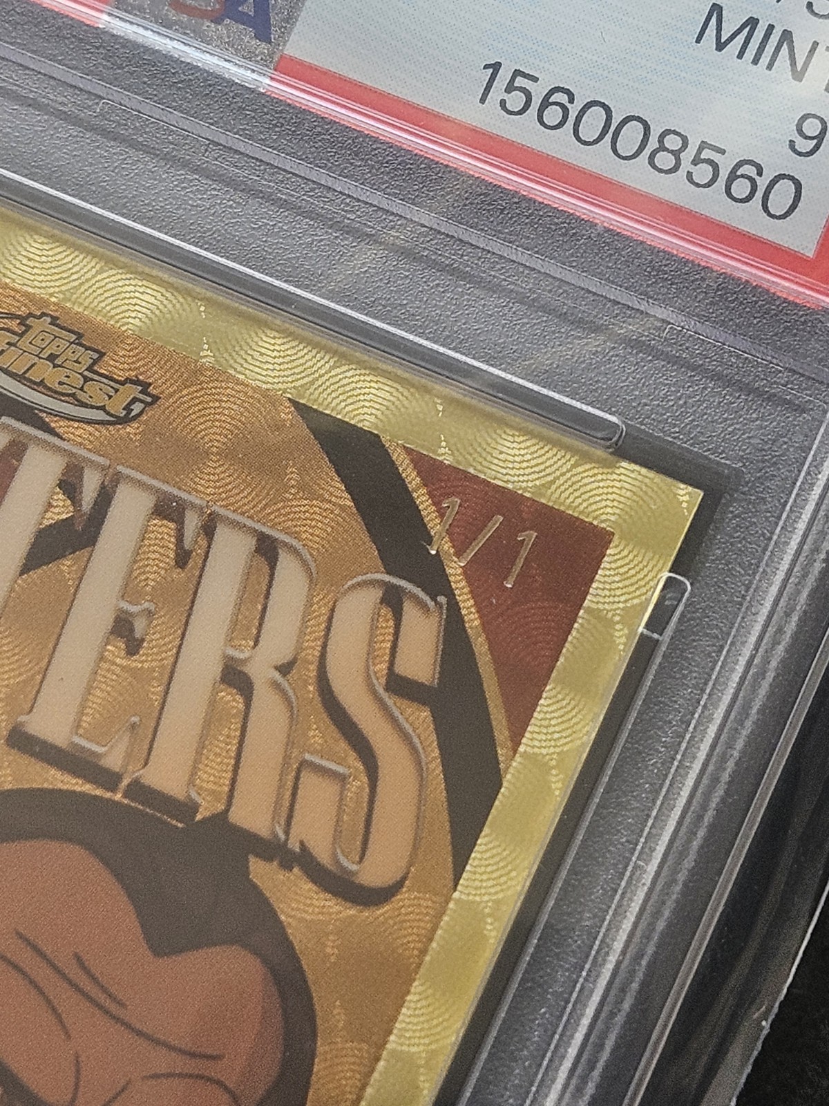 2025 Finest X-Men ’97 Sebastian Shaw Superfractor 1/1 PSA 9 – True One of One