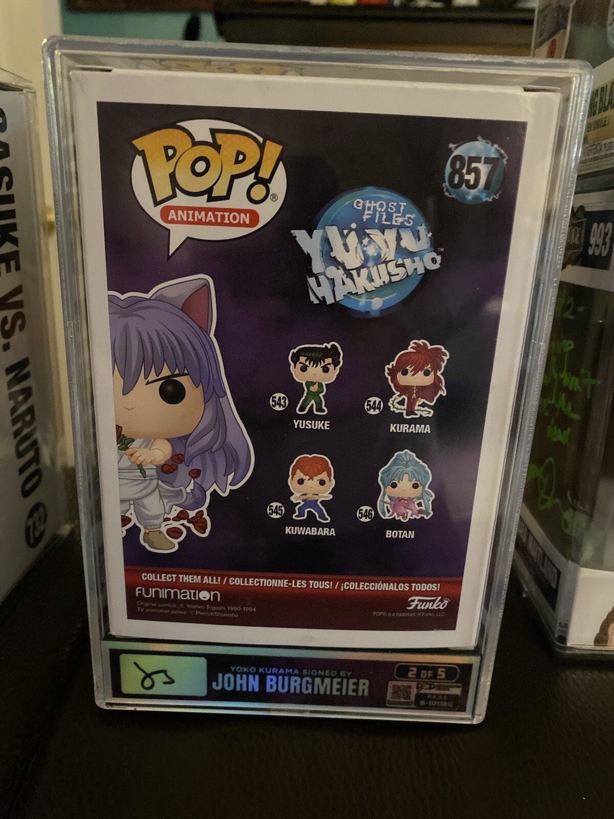 Funko Pop Mystery All Autographed Boxes With Big 7 Signature pop!!