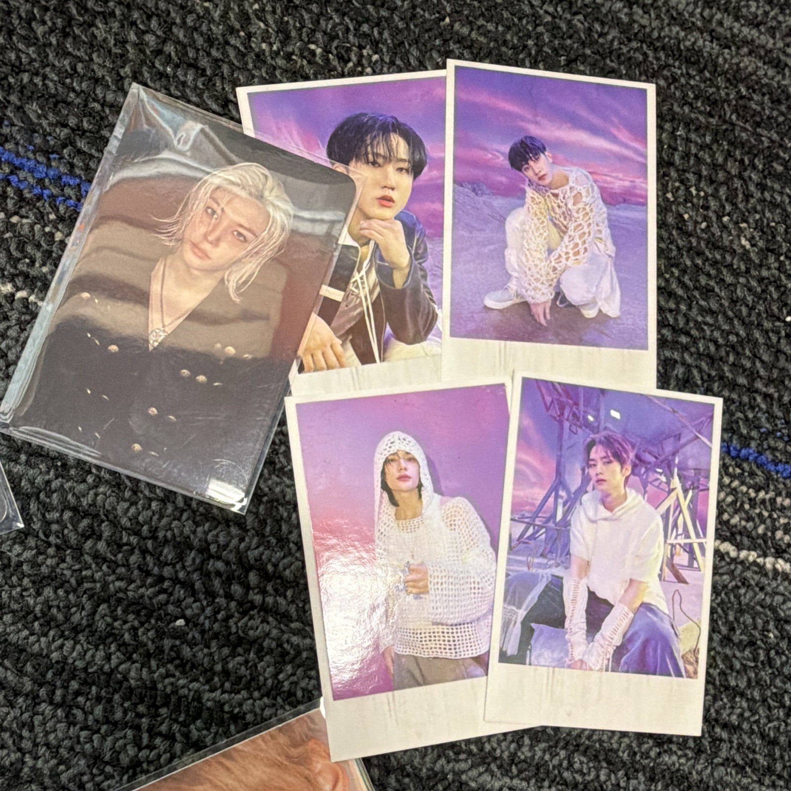 Stray Kids CD lot with Art Cards! ATE, Yellow Wood, All Star