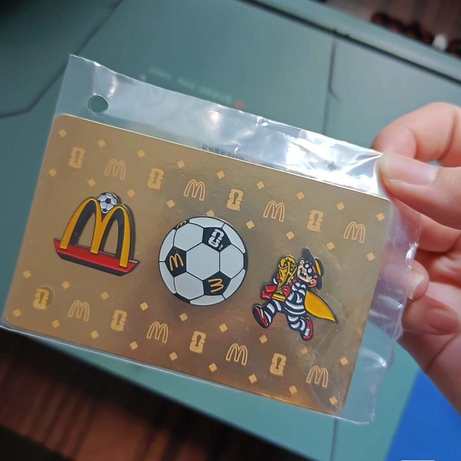 New China McDonald’s x FIFA 2026 World Cup Pin Set Badge