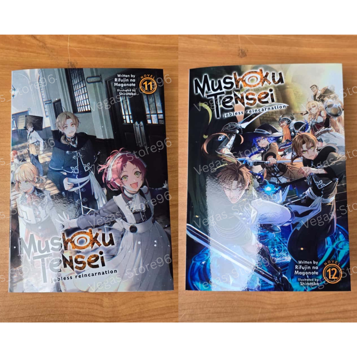 Mushoku Tensei: Jobless Reincarnation Light Novel English Volume 1-26 Full Set