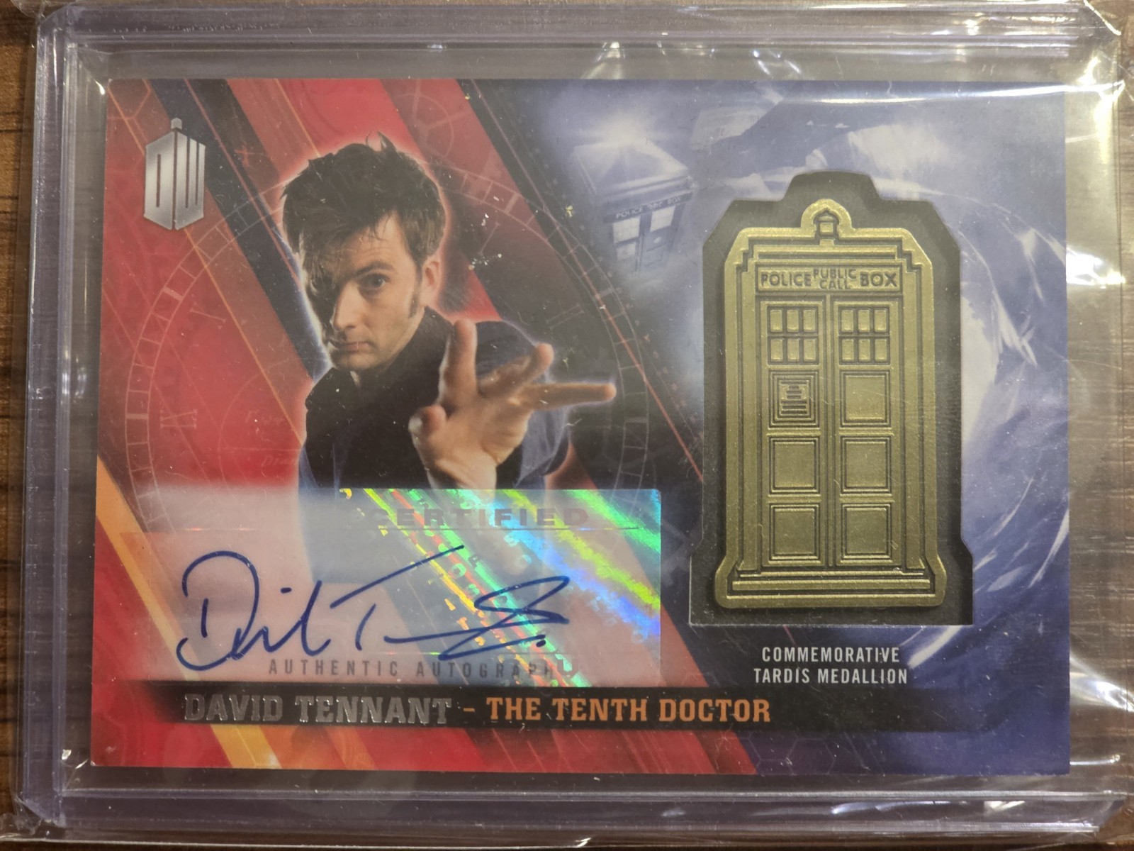 Doctor Who Series David Tennant Autograph Auto ✨️ONLY /10 PRINTED✨️Very RARE✨️