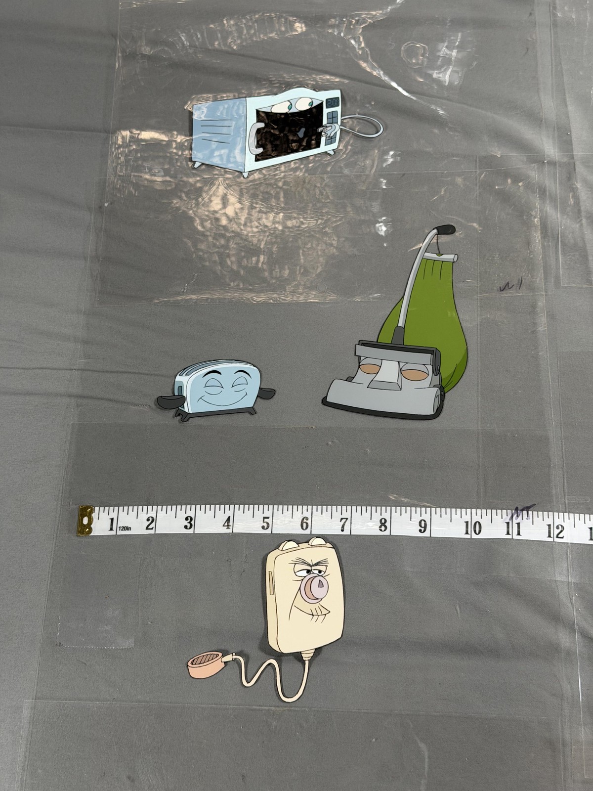 Vintage The Brave Little Toaster Production Cels Lot 10 Illustrations COA