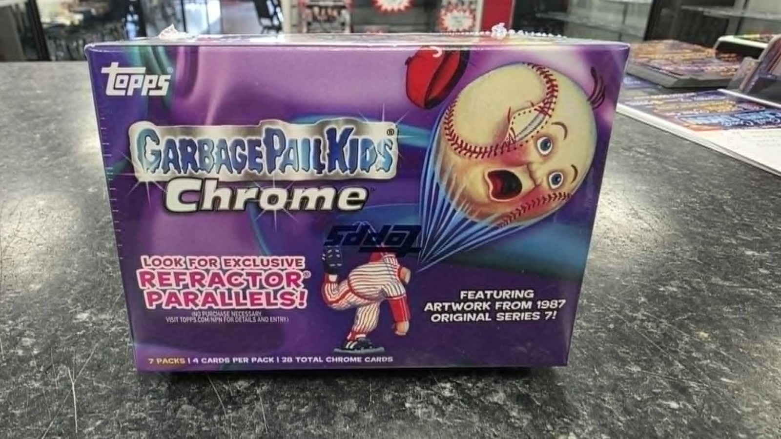 2024 TOPPS CHROME GARBAGE PAIL KIDS SERIES 7 FACTORY SEALED BLASTER BOX GPK