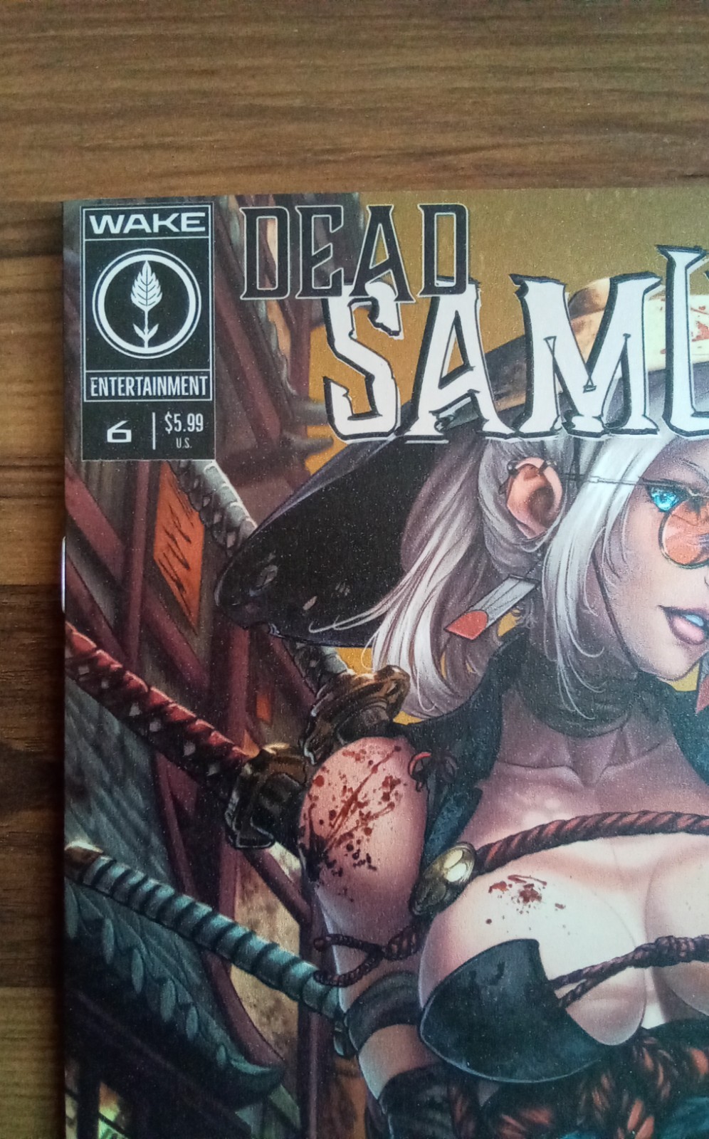 DEAD SAMURAI #6 COVER C DRAX GAL VARIANT 2026 WAKE ENTERTAINMENT 1st Print NM+