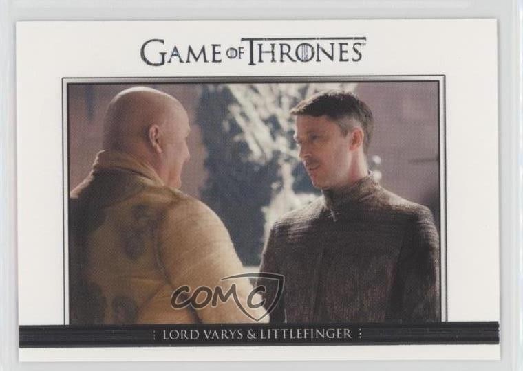2014 Game of Thrones Season 3 Relationships Lord Varys Petyr Baelish #DL3 0ad