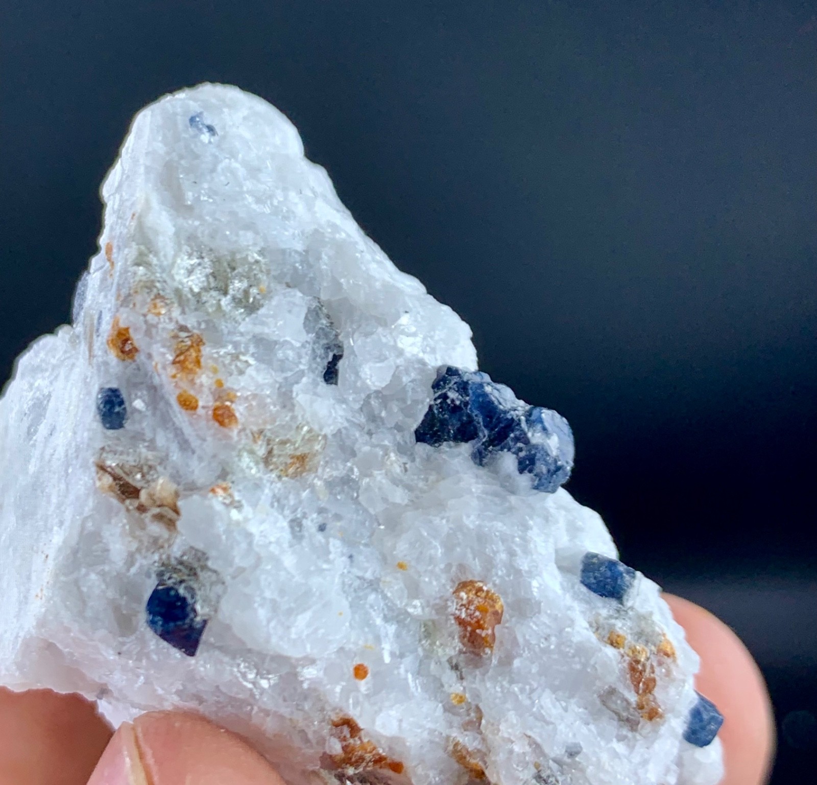 47 Gram Natural Blue Spinel crystal specimen mineral gemstone