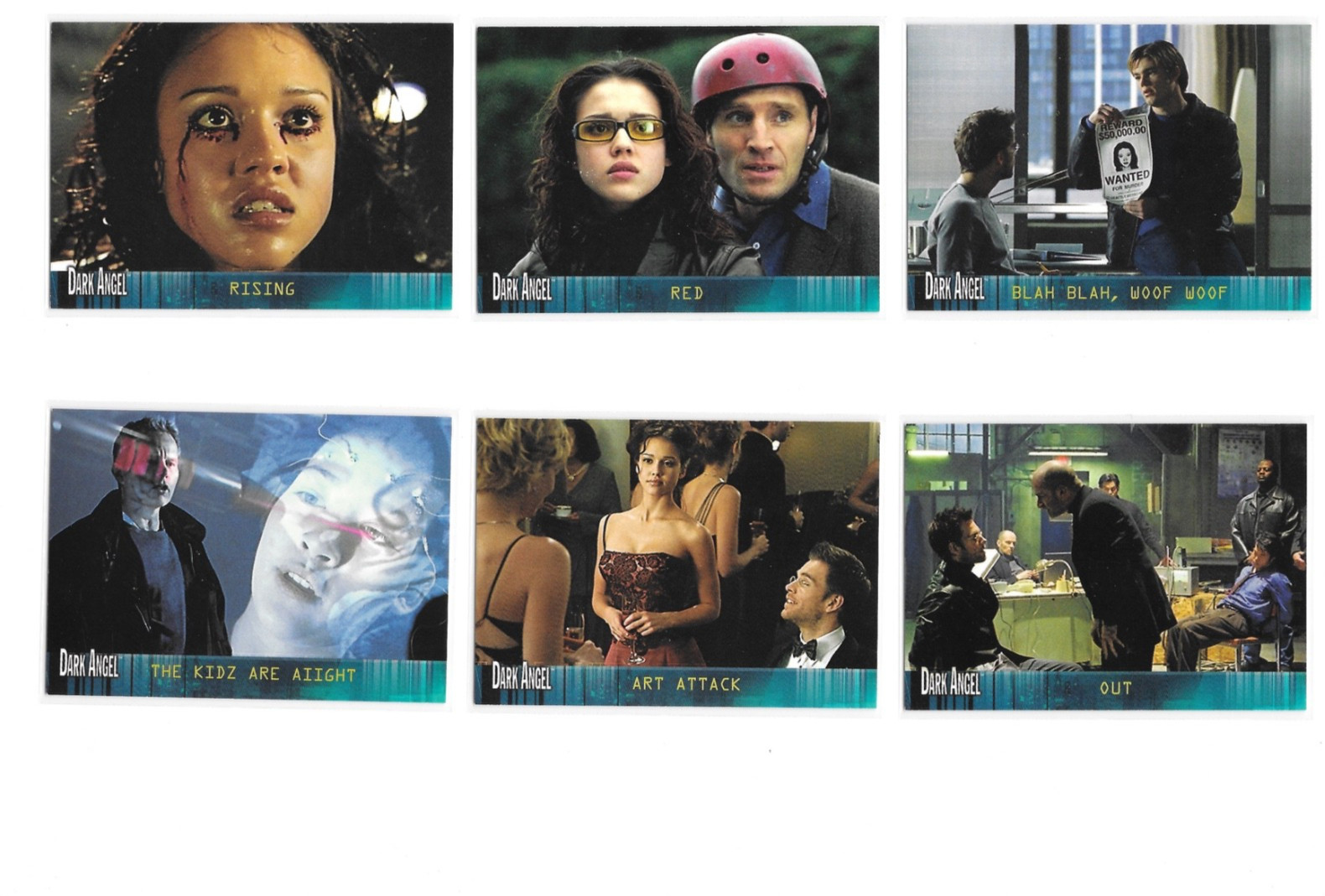 2002 Dark Angel Trading Cards / U Pick / Choose From List (Jessica Alba) bx25