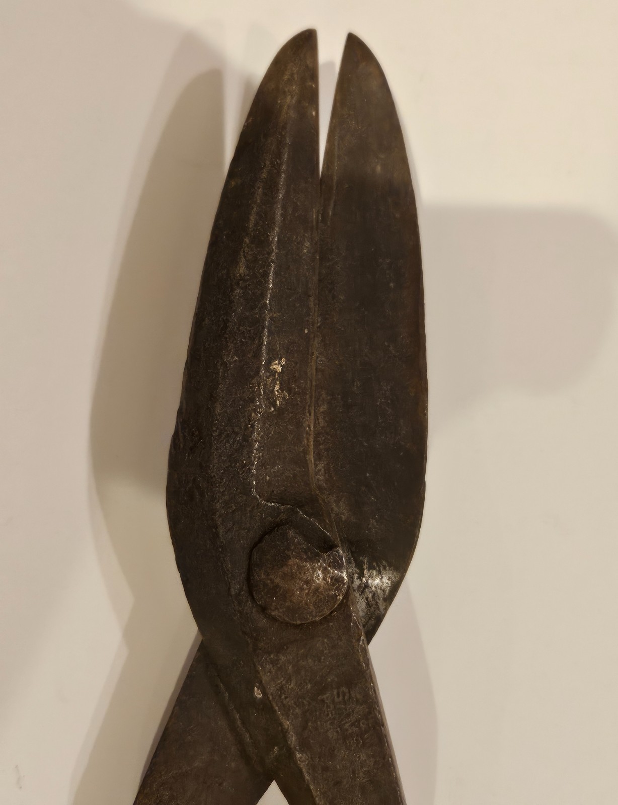 Vintage P. S. & W. Co. tin snips, Samson Forged Steel USA 49