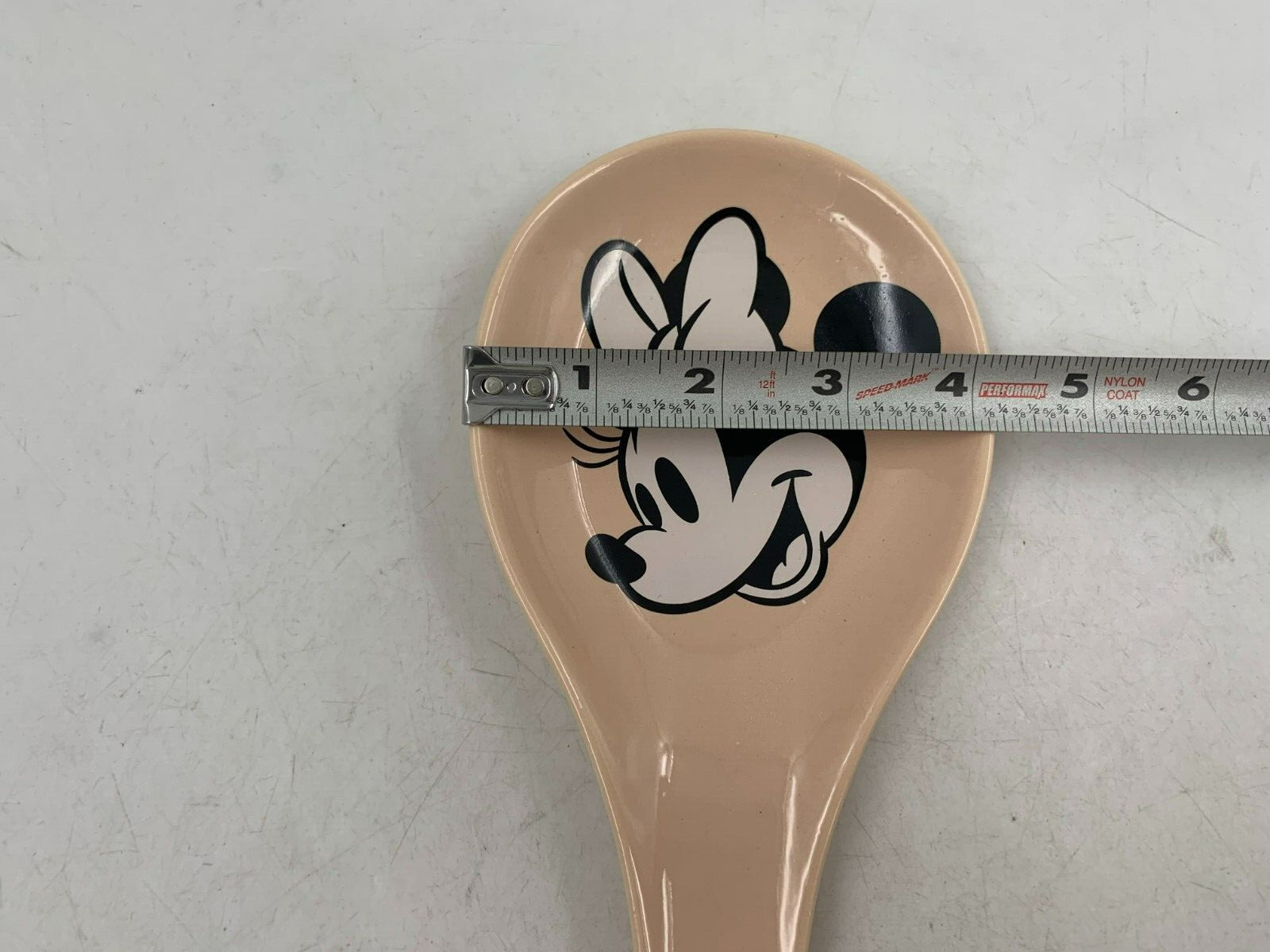 Disney Ceramic 9.5in Minnie Mouse Spoon Rest AA02B57011