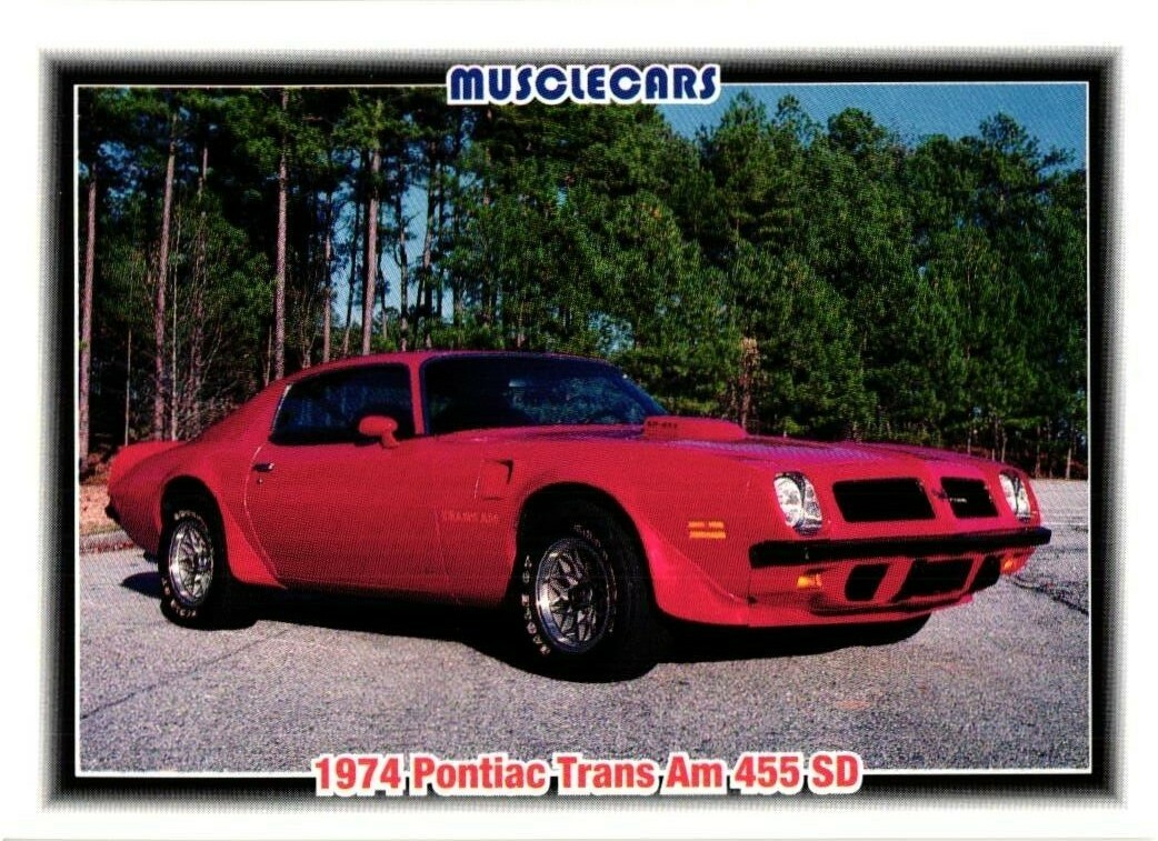 1992 Collect-A-Card Musclecars SINGLES Near Mint or Better