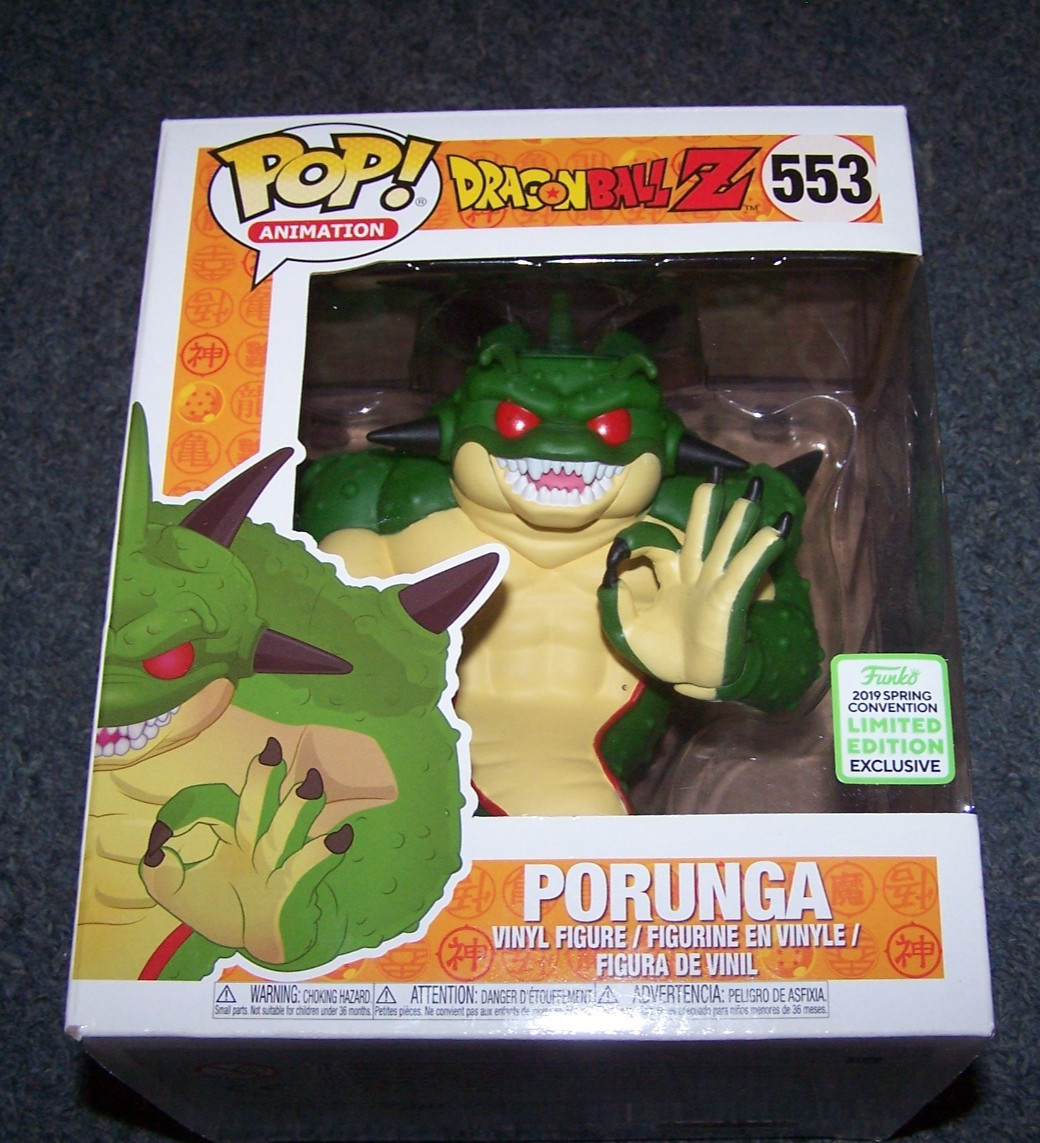 Funko Pop PORUNGA 6 Inch 2019 Spring Convention EXCLUSIVE Dragon Ball Z 553 NEW