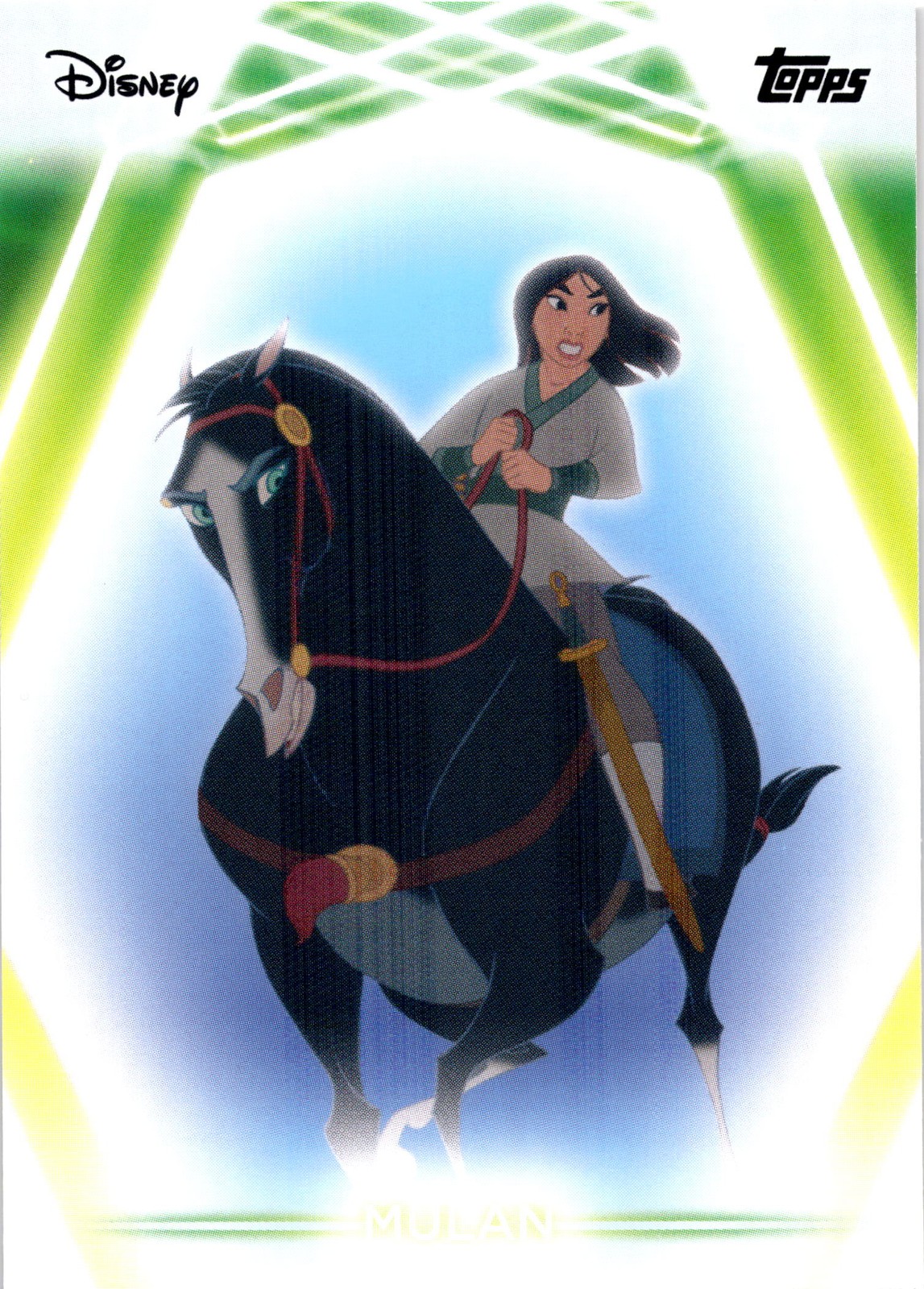 2026 Topps Disney Neon Mulan #75 Mulan