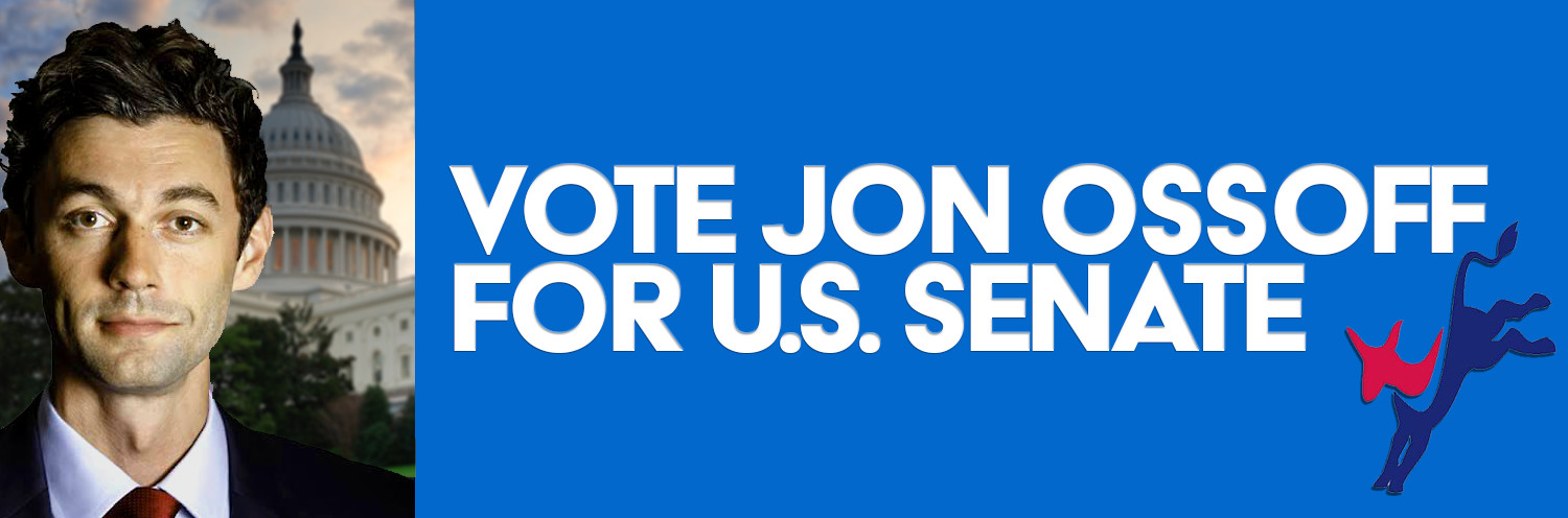 VOTE for Jon Ossoff 2026. Premium Sticker!