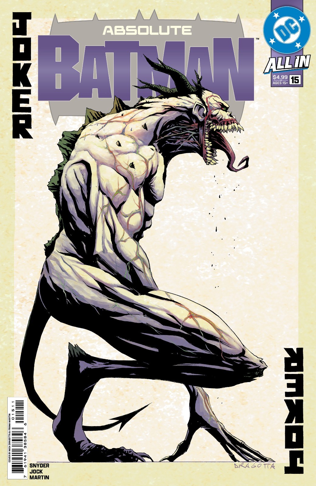 Absolute Batman #15 Cover A Nick Dragotta PRESALE 12/10/25
