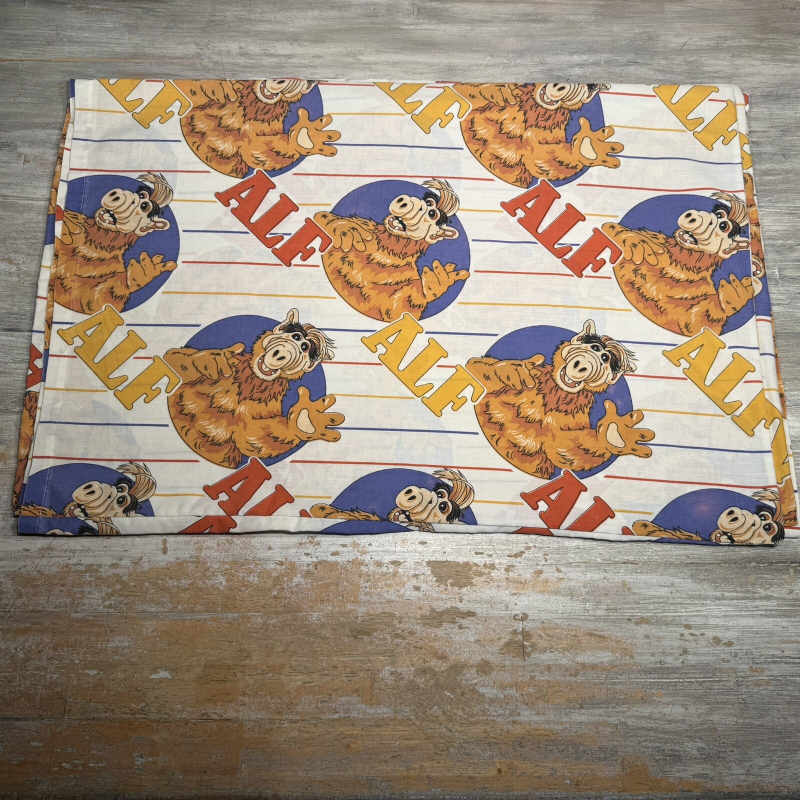 Alf 1987 Pillow Case Standard Vintage Alien Product Fabric 19×29 Custom