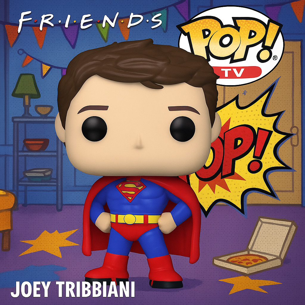 Funko POP TV: Friends – Joey Tribbiani – (Superman Costume) #1645 #80186