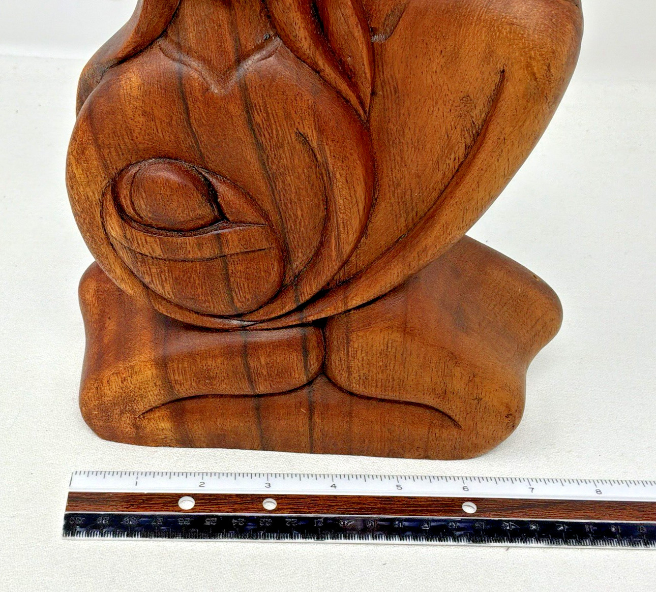Serrv International HOLY FAMILY Handcarved Acacia Wood Figuirine Indonesian