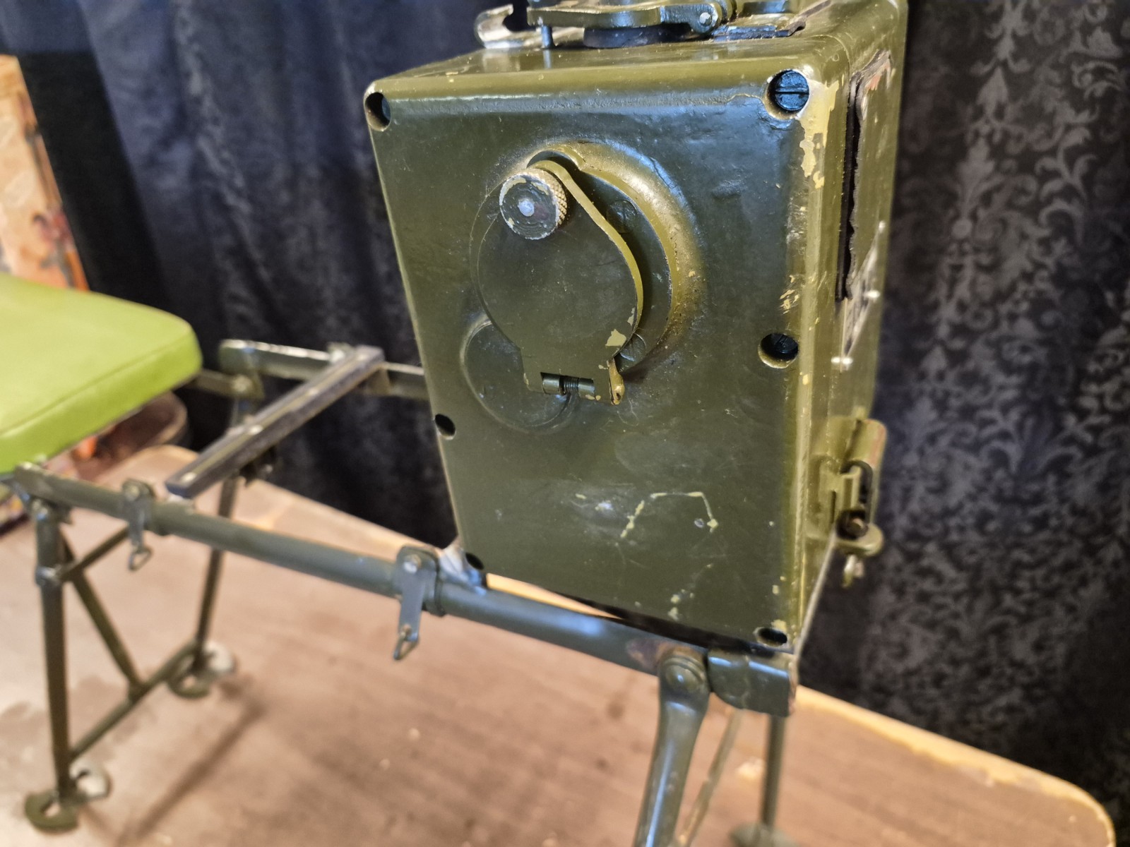 RARE Viet Cong Field Generator w/folding Legs-Seat. Chicom Army FSW50 Clean Cond