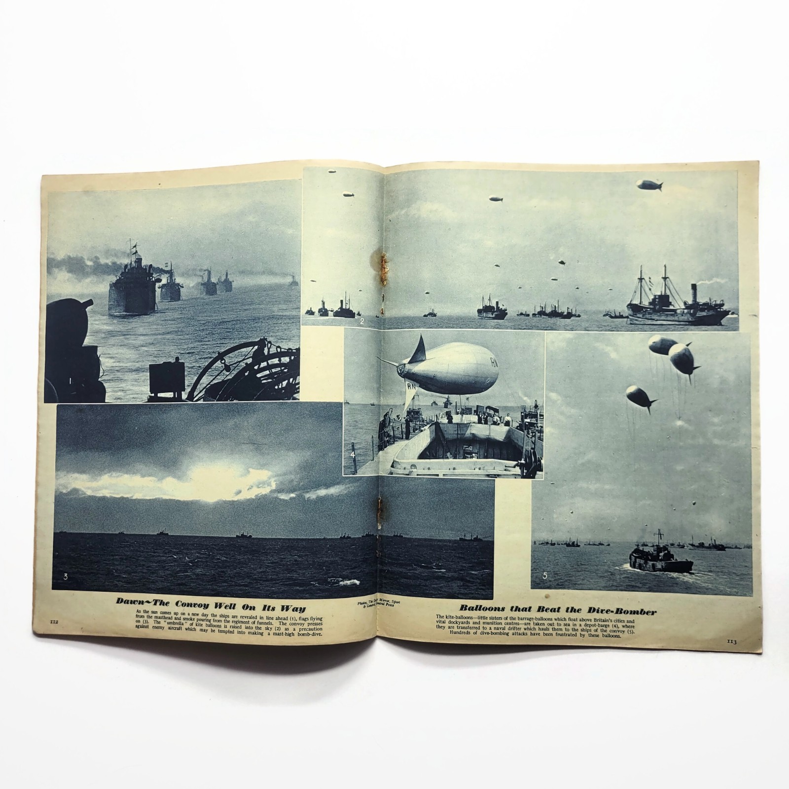 Vintage August 1942 WW2 World War 2 Illustrated Military History WWII Magazine