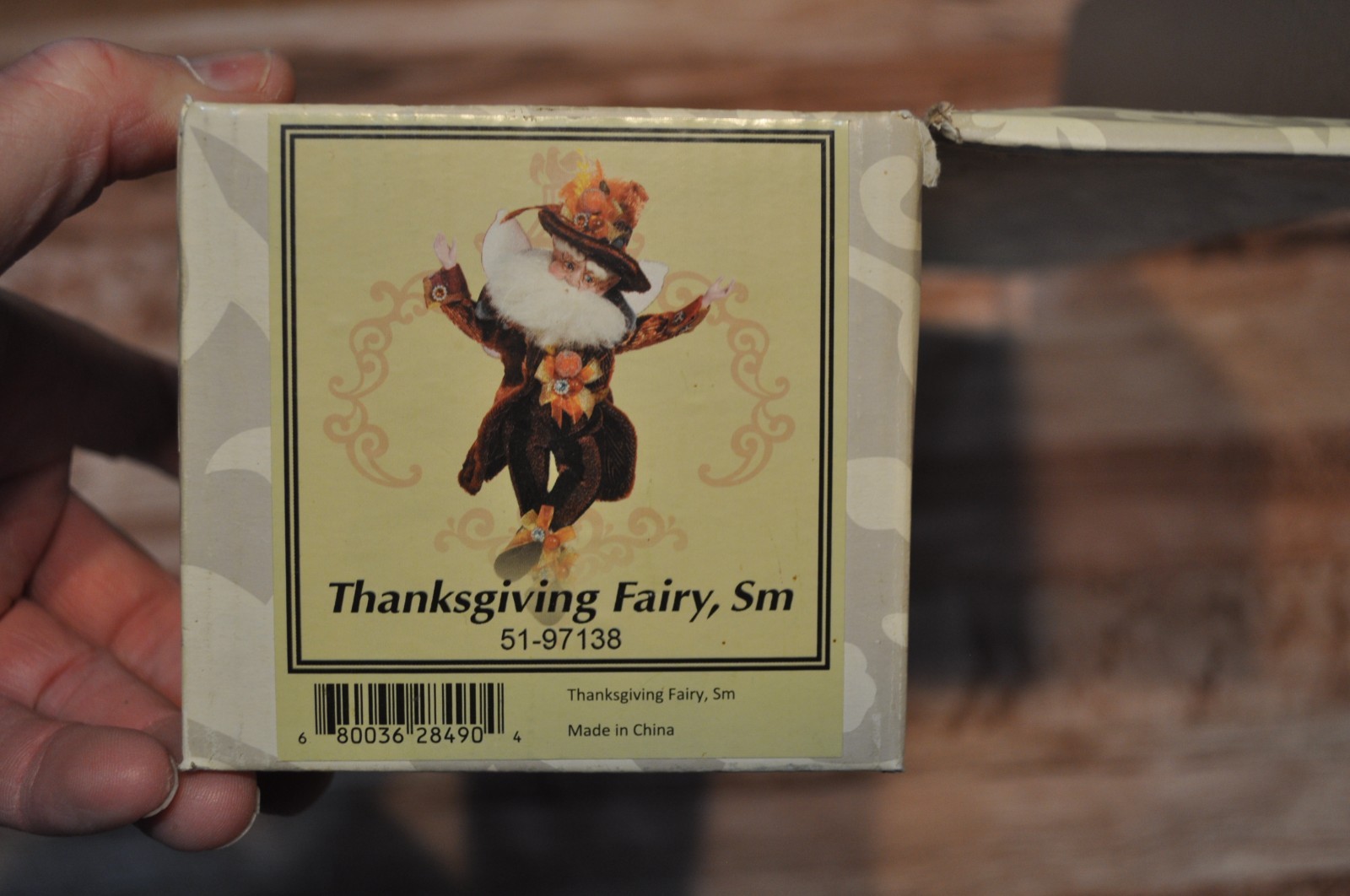 NIB Mark Roberts Fall 2023 Small Happy Thanksgiving Fairy, 10″, Harvest Decor