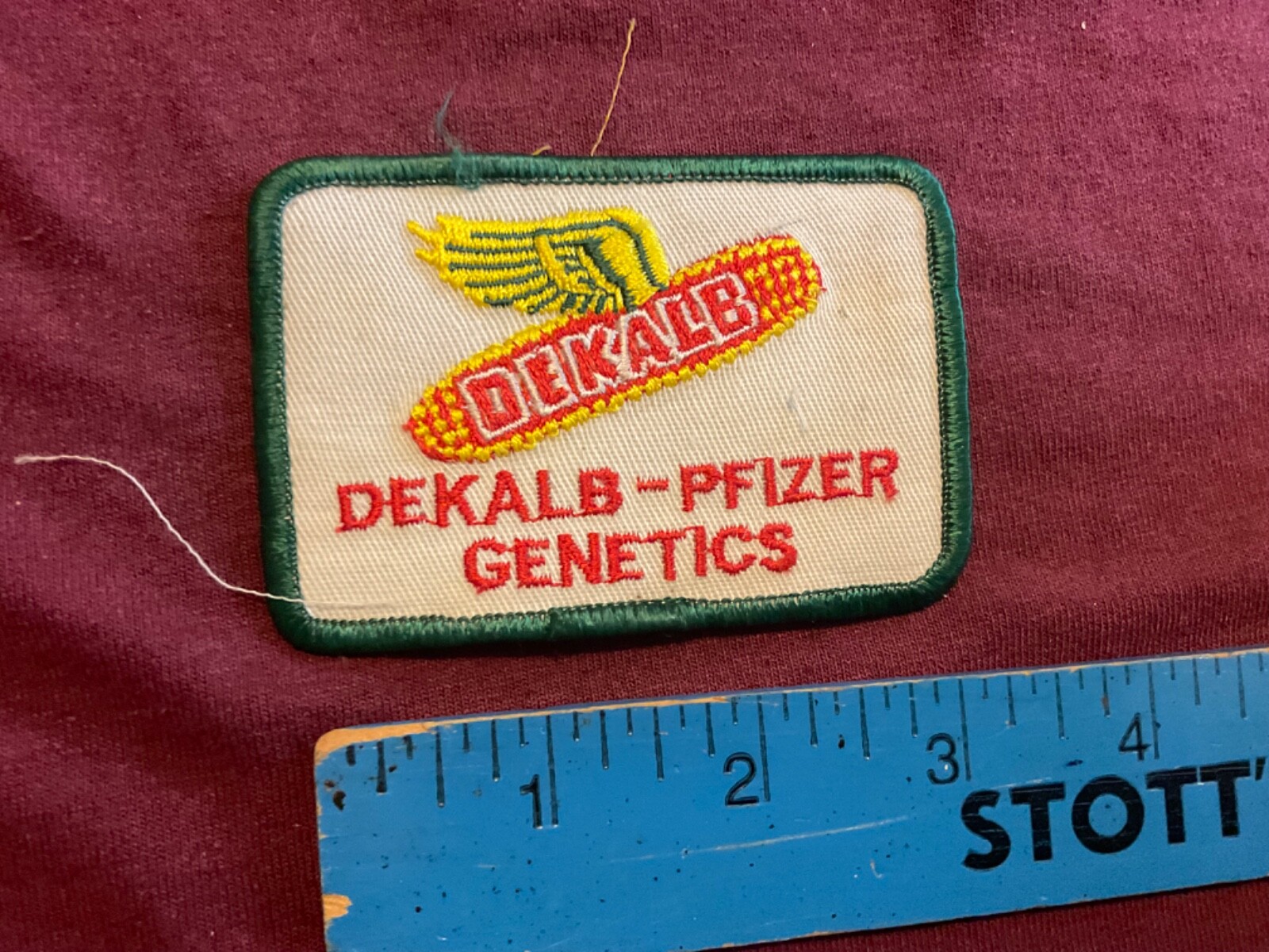 Dekalb Corn Seed Dekalb Pfizer Genetics Vintage Patch