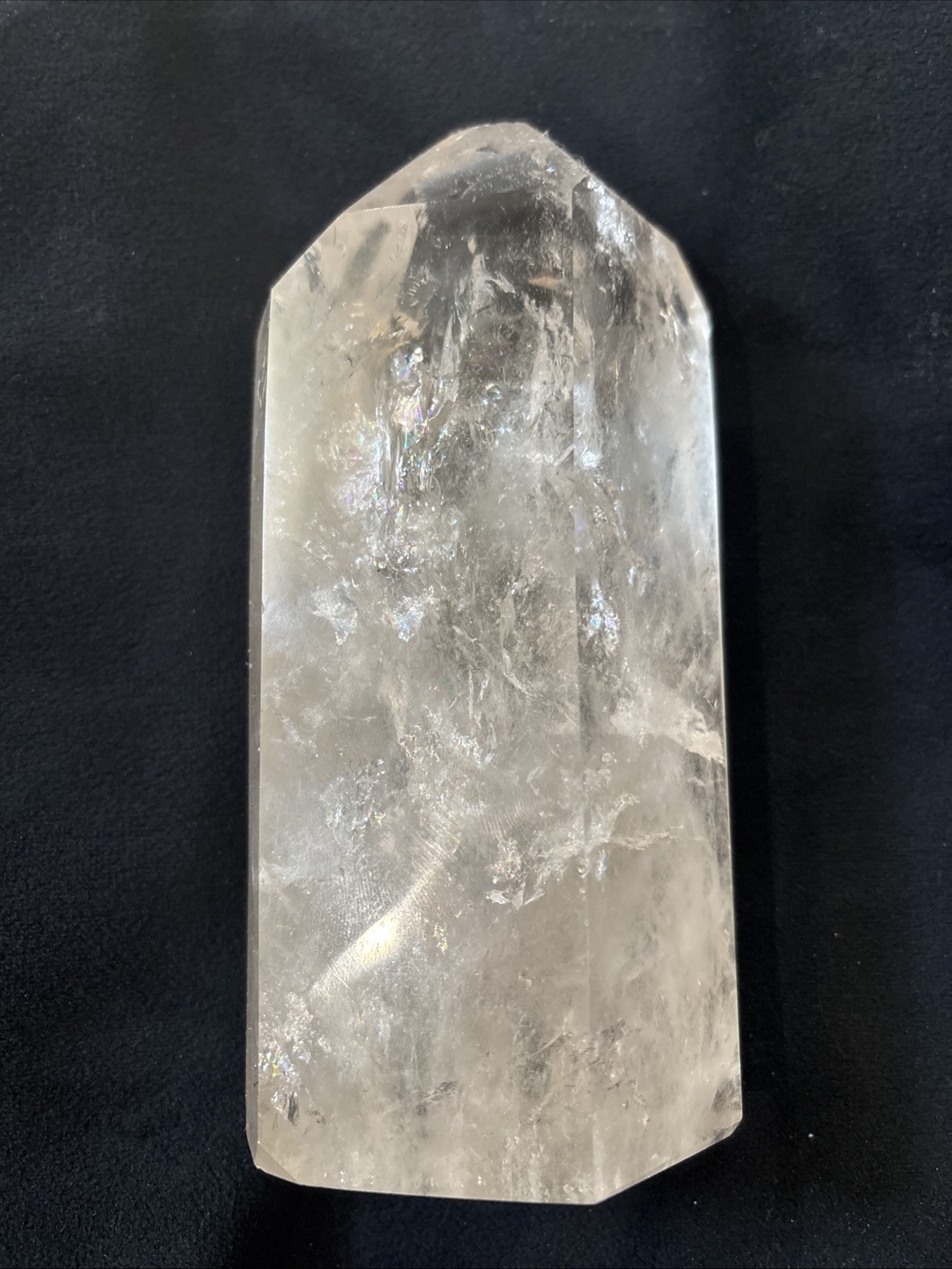 Natural Clear Quartz Crystal Point Tower Generator 1lb 12oz 6” Healing Stone