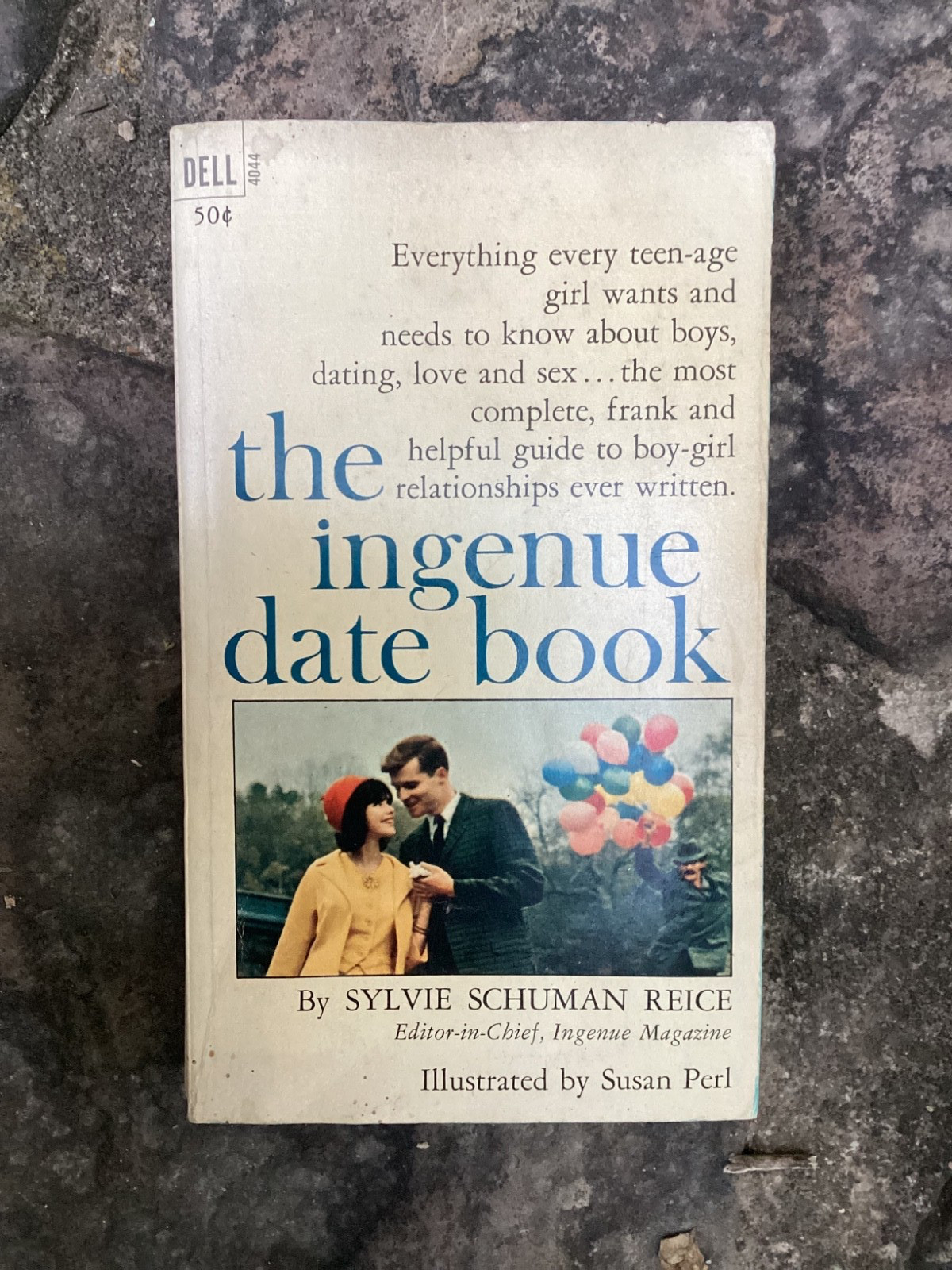 Original 1965 Dell The Ingenue Date Relationships Book By Sylvia Schuman Reice