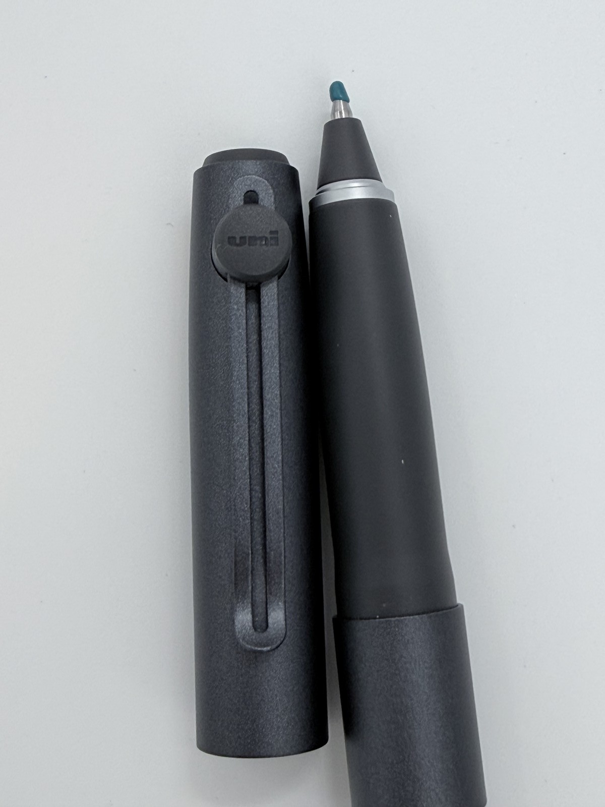 Mitsubishi Pencil Uniball Zento Signature Model Metallic Black 0.5mm Japan NEW
