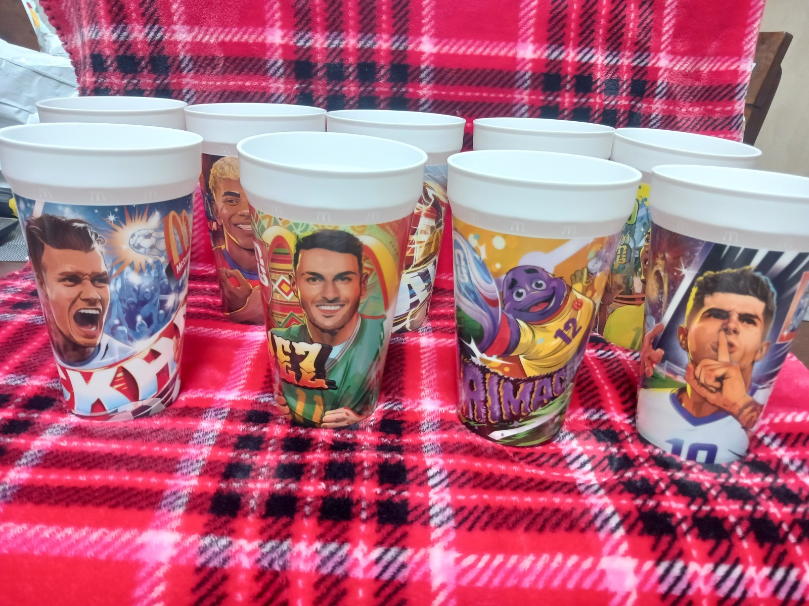 McDonald’s FIFA world cup complete set of 9 cups!!! 2026