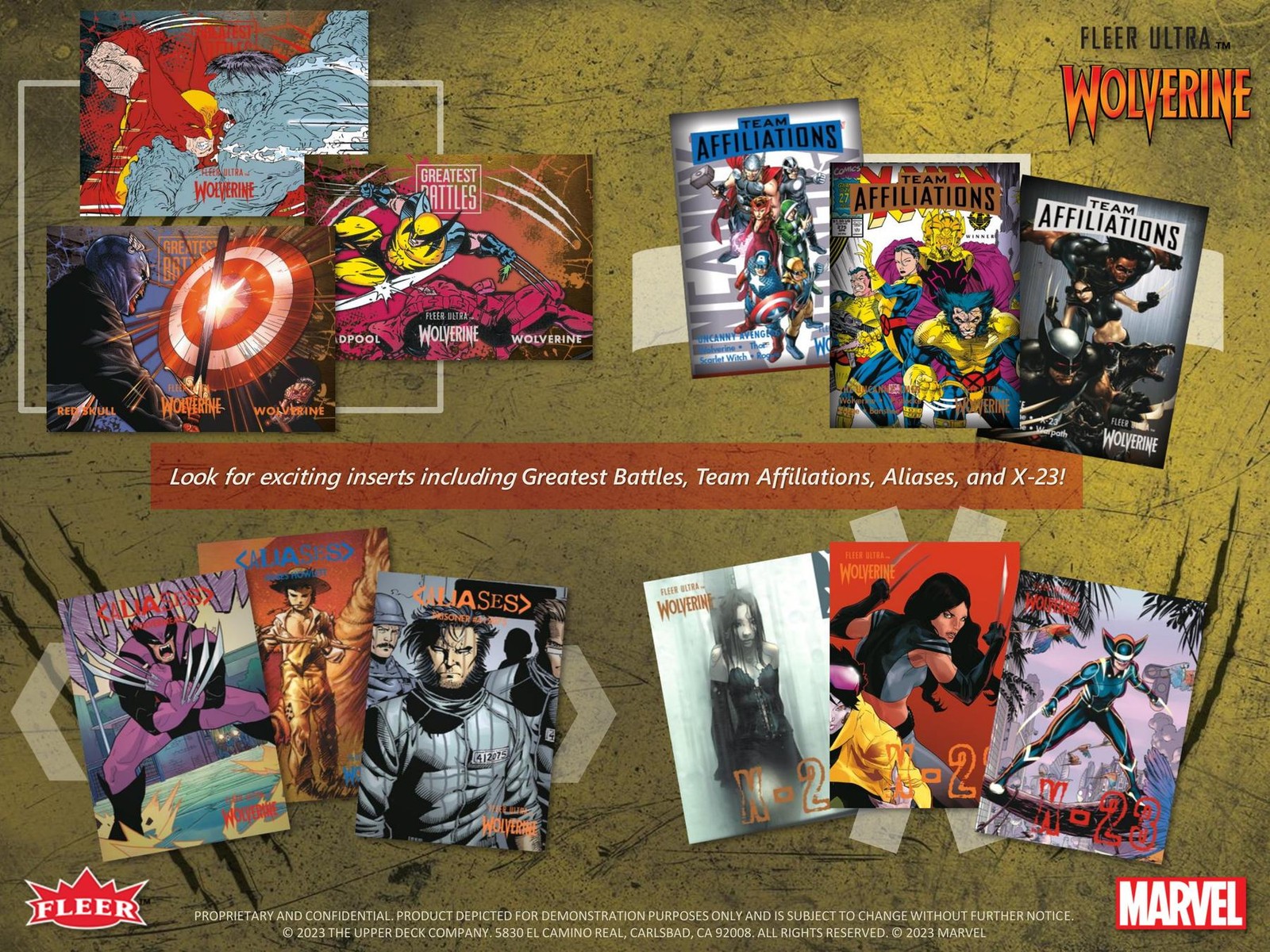 2024 Upper Deck Marvel Fleer Ultra Wolverine Blaster Box