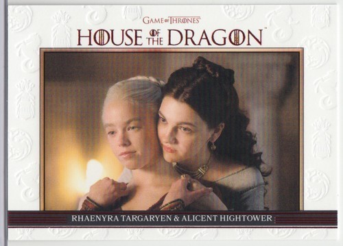 2024 HOUSE OF THE DRAGON RHAENYRA ALICENT RELATIONSHIPS RED PARALLEL 26/50 #R1