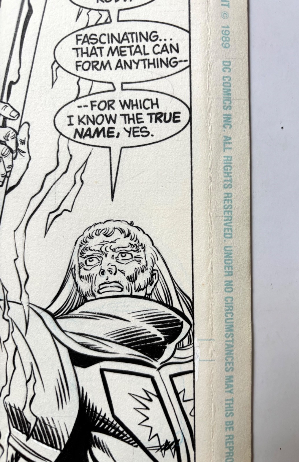 Hawk And Dove 15 Pg 3 Original Art By Greg Gugler And Scott Hanna 1990