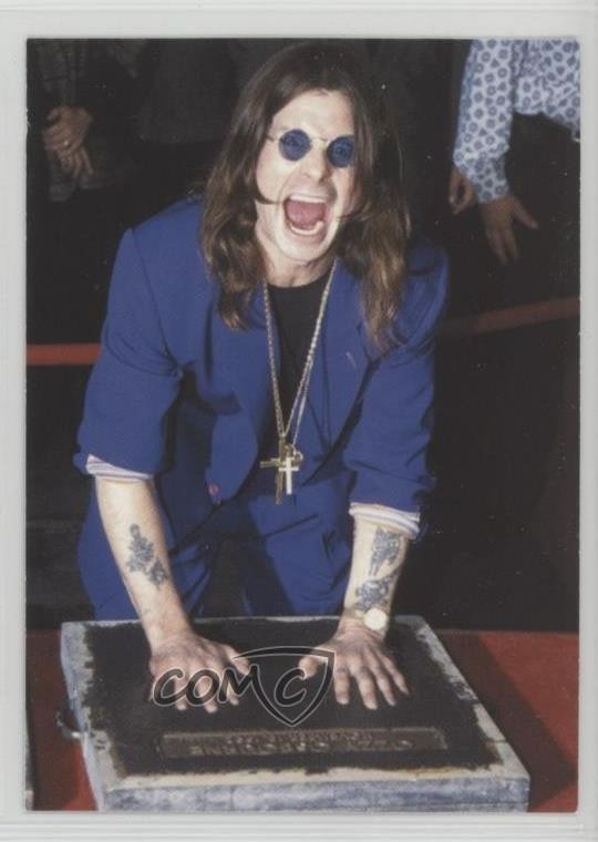 2001 NECA Now Let the Madness Begin… Ozzy Osbourne Rock Walk #53 0i7t