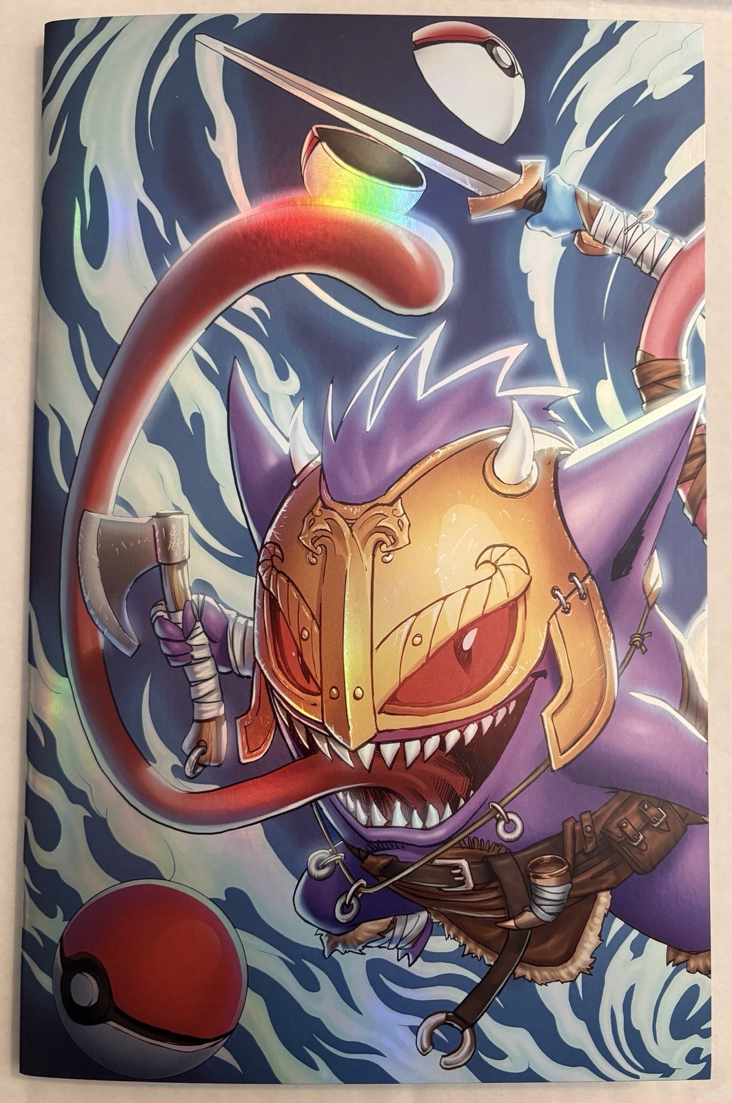 [FOIL] Fame: Satoshi Tajiri „Viking Gengar“ | POKEMON | Limited Edition 25/25