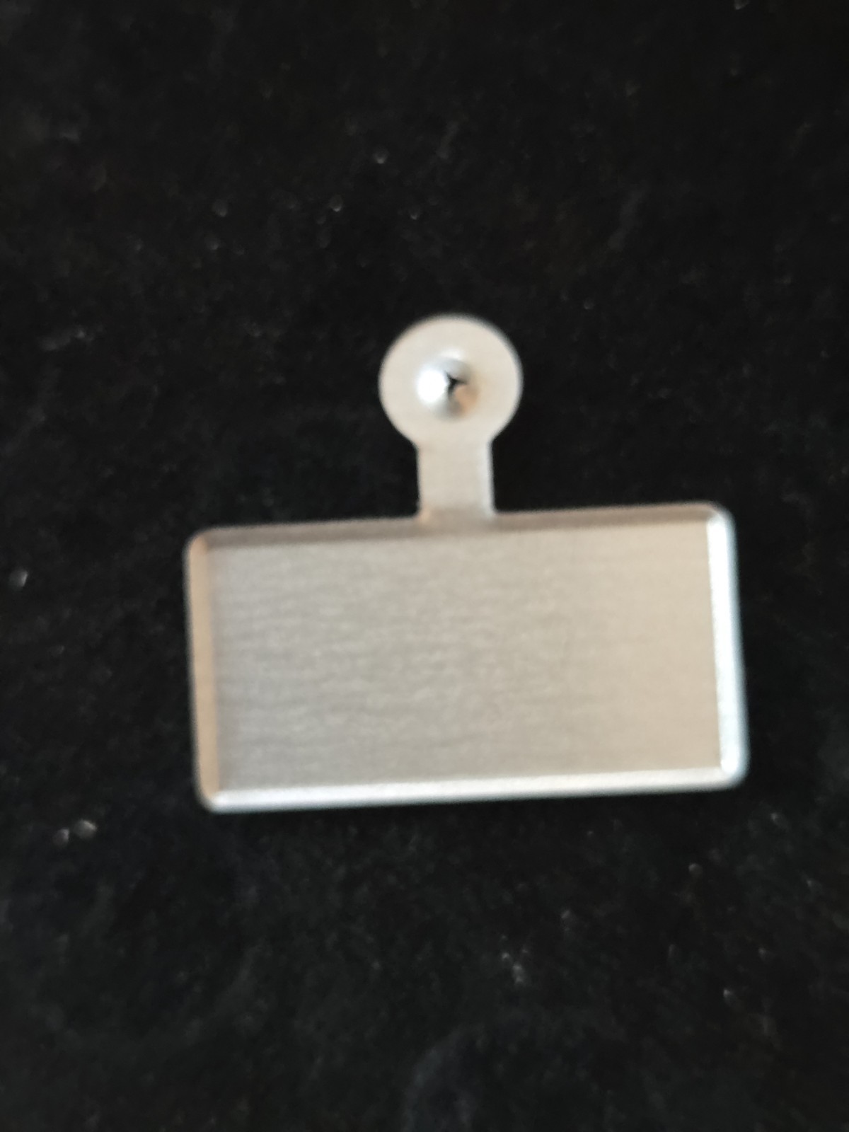 Vintage United States Savings Bond Promo Litho Metal Lapel Tab B2