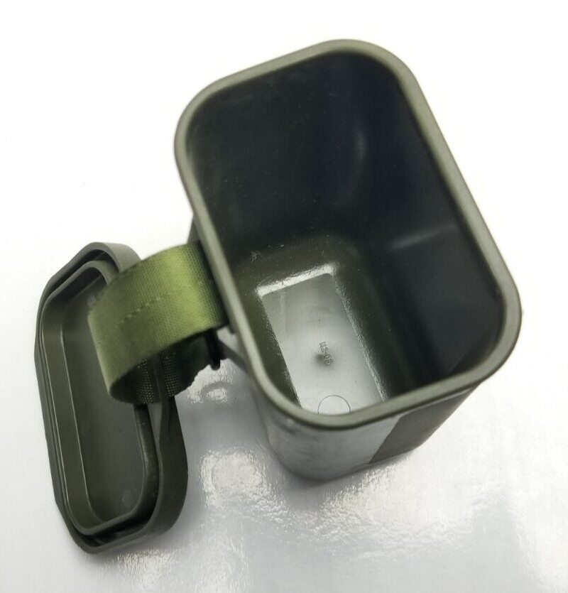 USGI Military Army Decontamination Kit M258A1 – Empty Plastic Storage Container