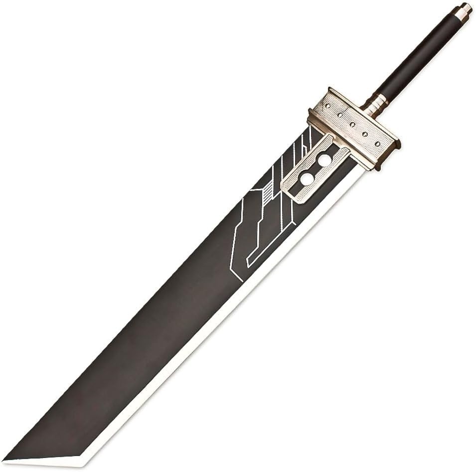 54″ Handmade Stainless Steel Cloude Strifee Buster Metal Sword